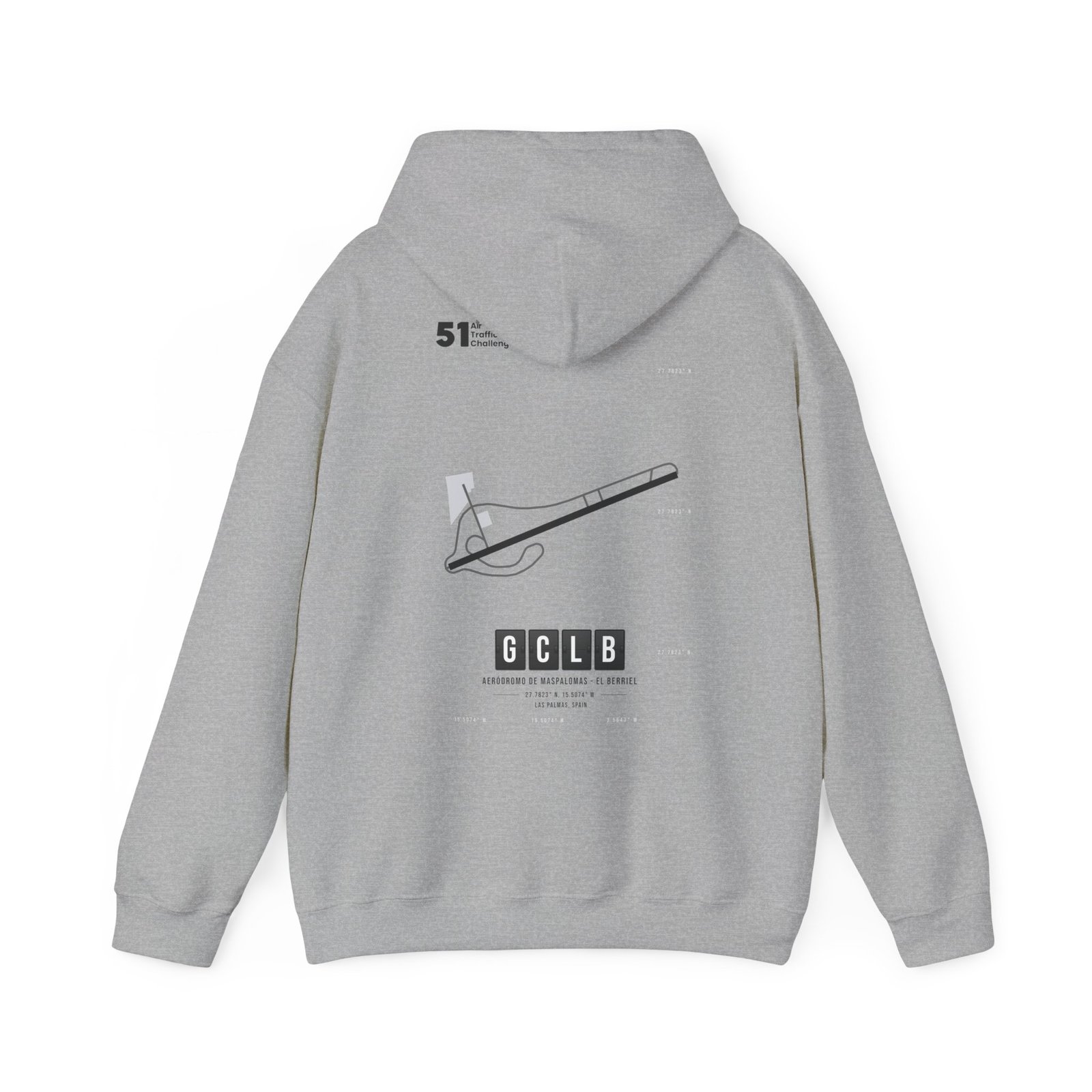 GCLB Airport - Unisex Heavy Blend™ Hooded Sweatshirt - 51ATC - Imagen 28