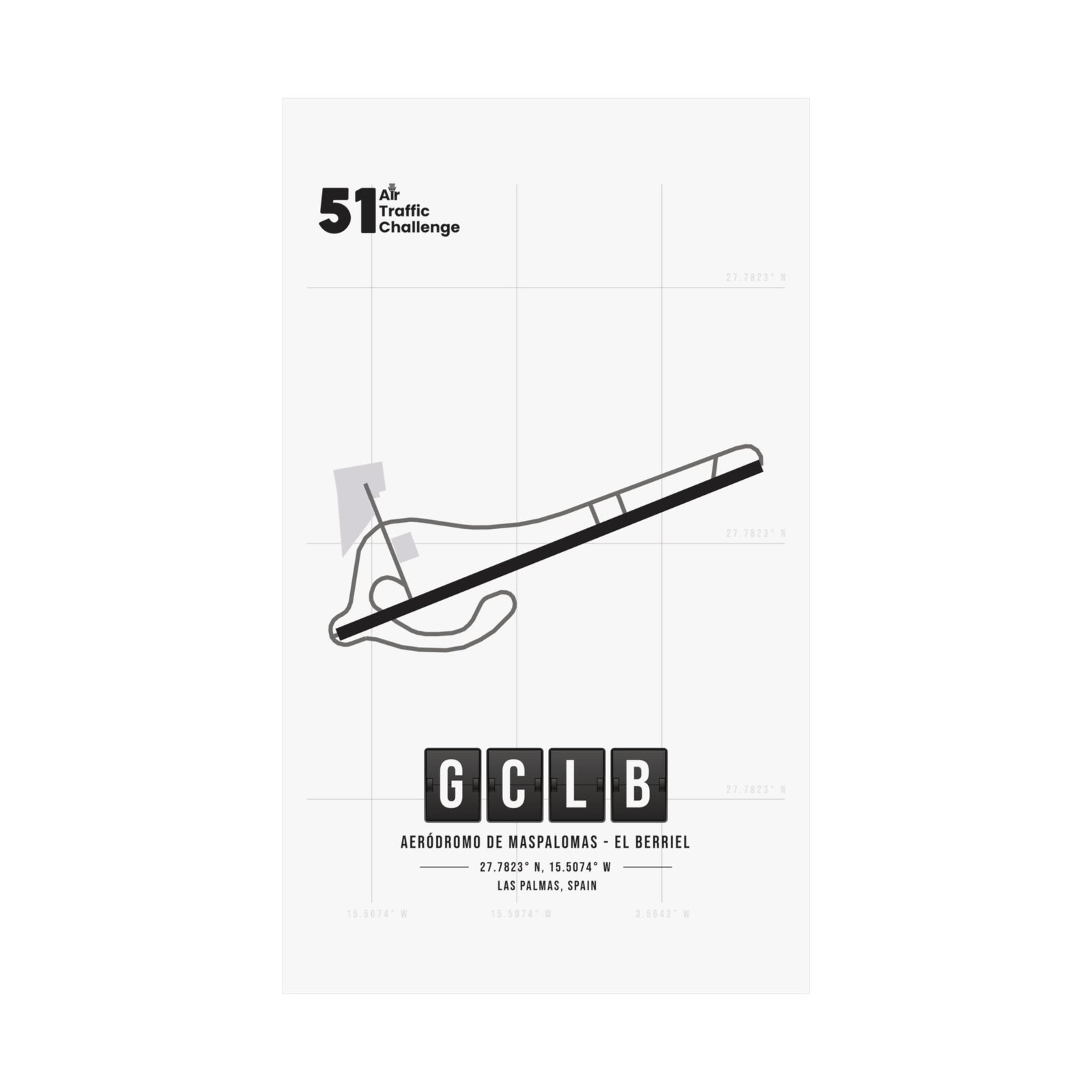 GCLB Airport Matte Vertical Posters - 51ATC - Imagen 130