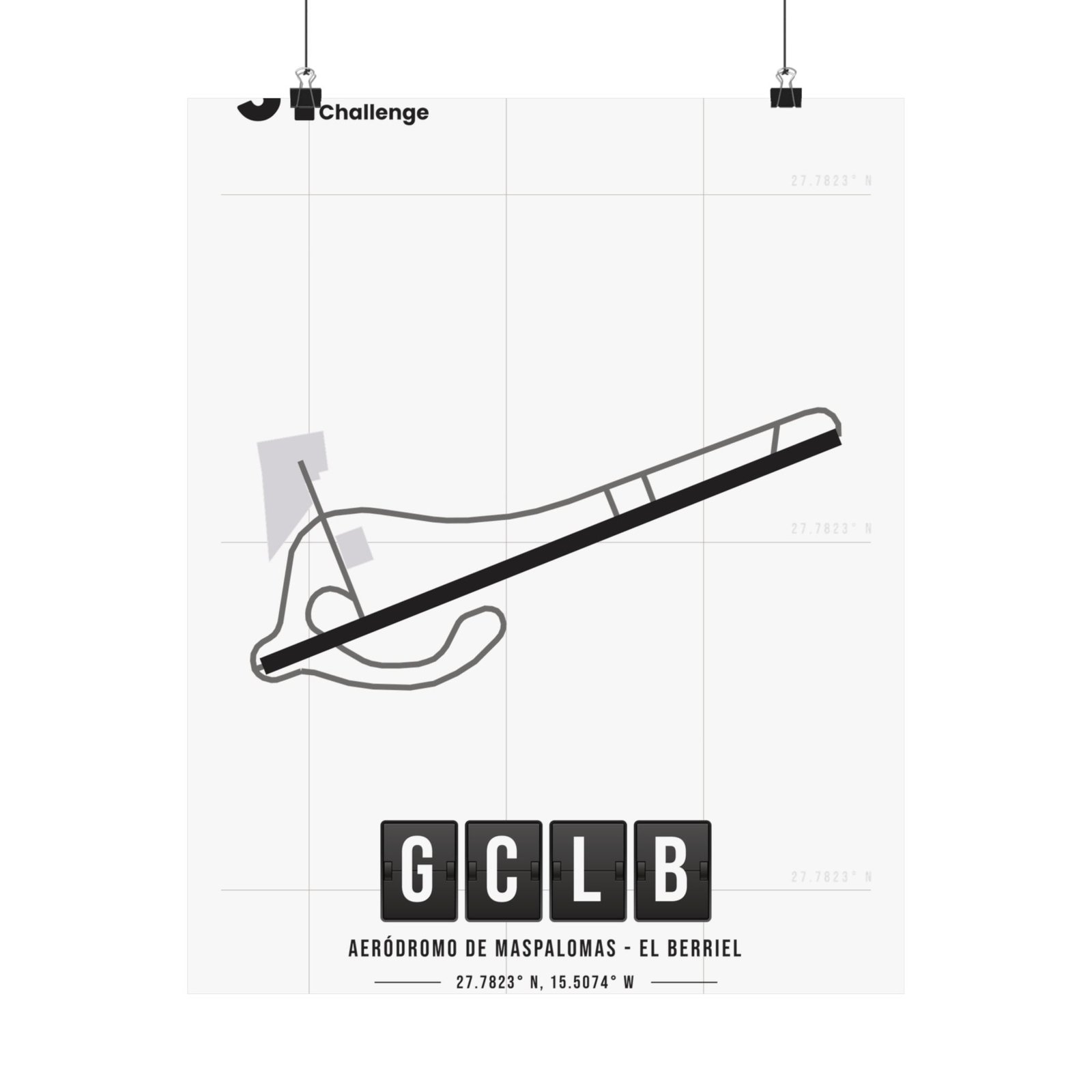 GCLB Airport Matte Vertical Posters - 51ATC - Imagen 25