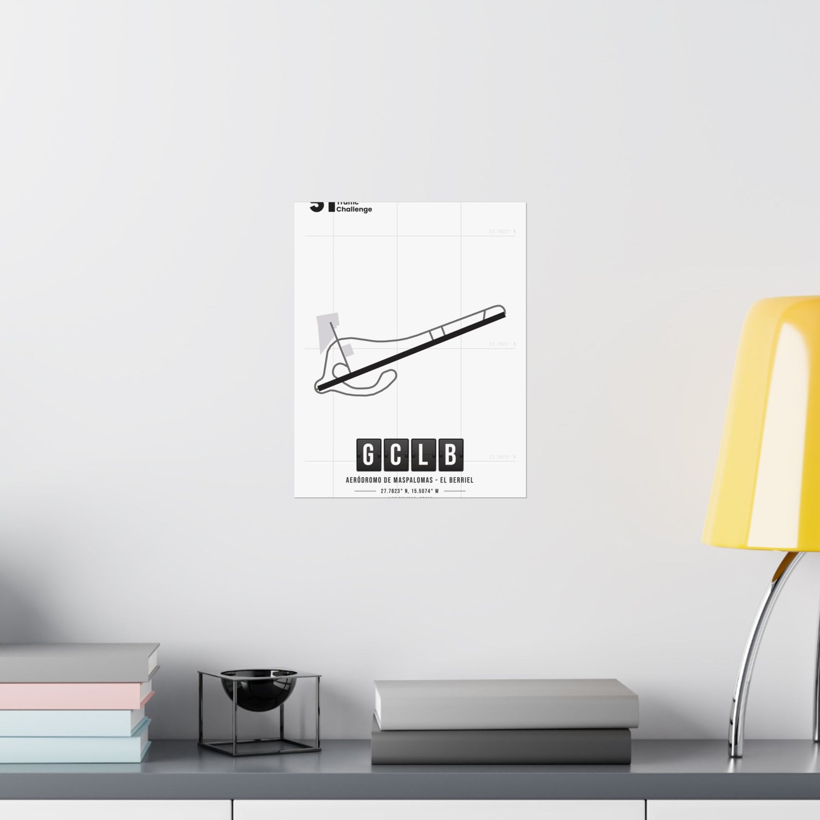 GCLB Airport Matte Vertical Posters - 51ATC - Imagen 16