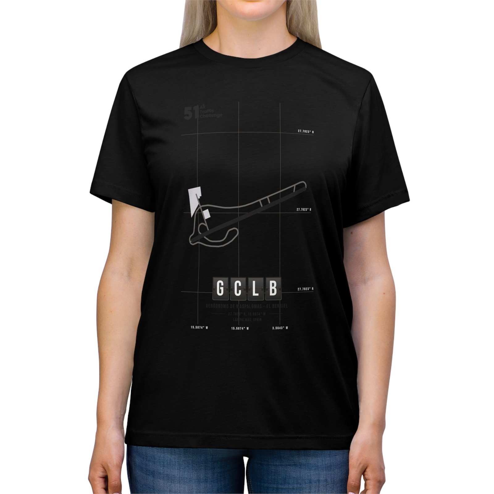 GCLB Airport - Unisex Triblend Tee - 51ATC - Imagen 19