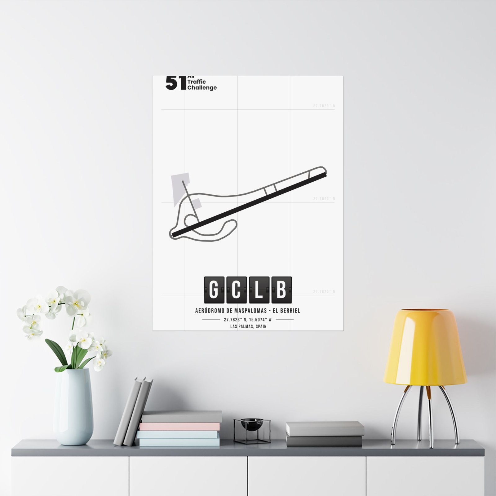 GCLB Airport Matte Vertical Posters - 51ATC - Imagen 96