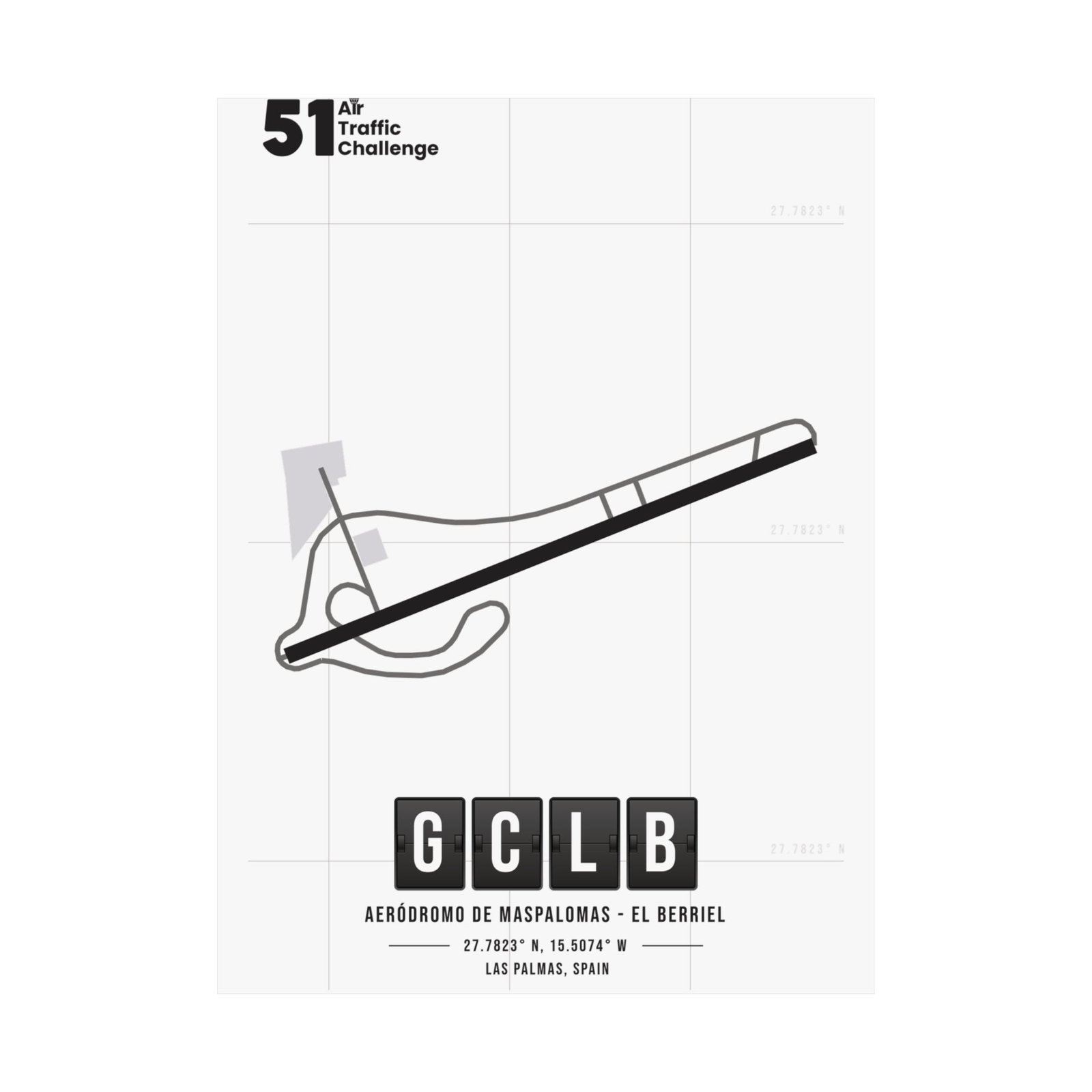 GCLB Airport Matte Vertical Posters - 51ATC - Imagen 242