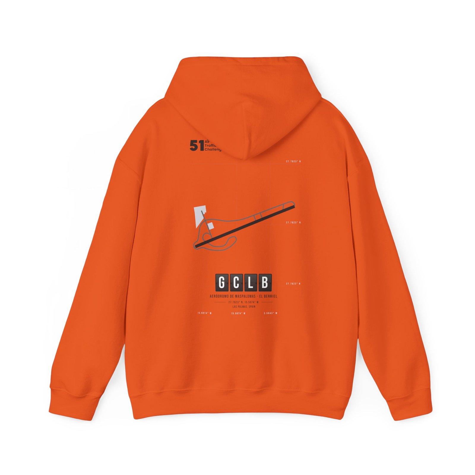 GCLB Airport - Unisex Heavy Blend™ Hooded Sweatshirt - 51ATC - Imagen 41