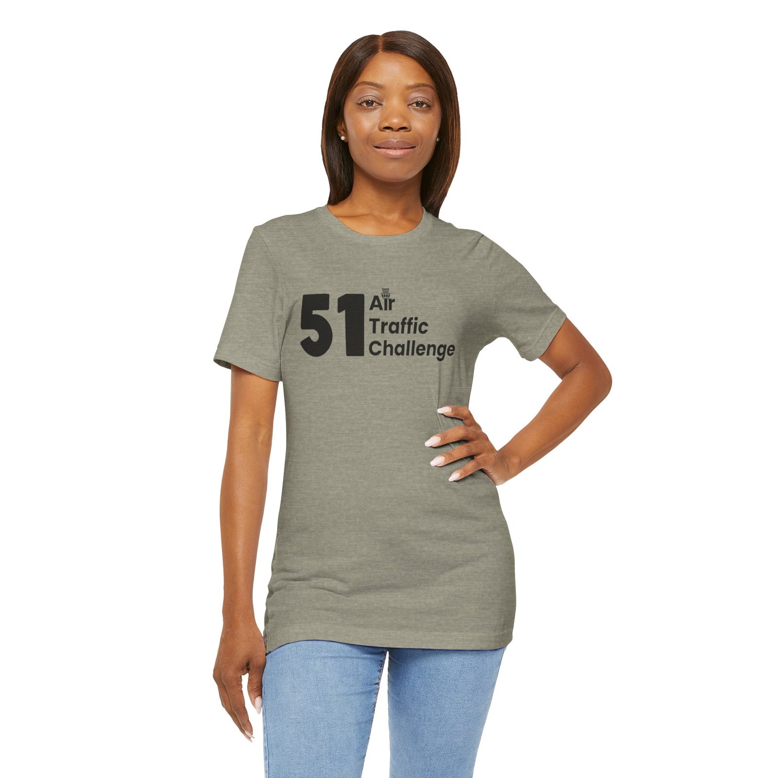 Unisex 51ATC Challenge Short Sleeve: Mastering the Skies Tee - Imagen 225