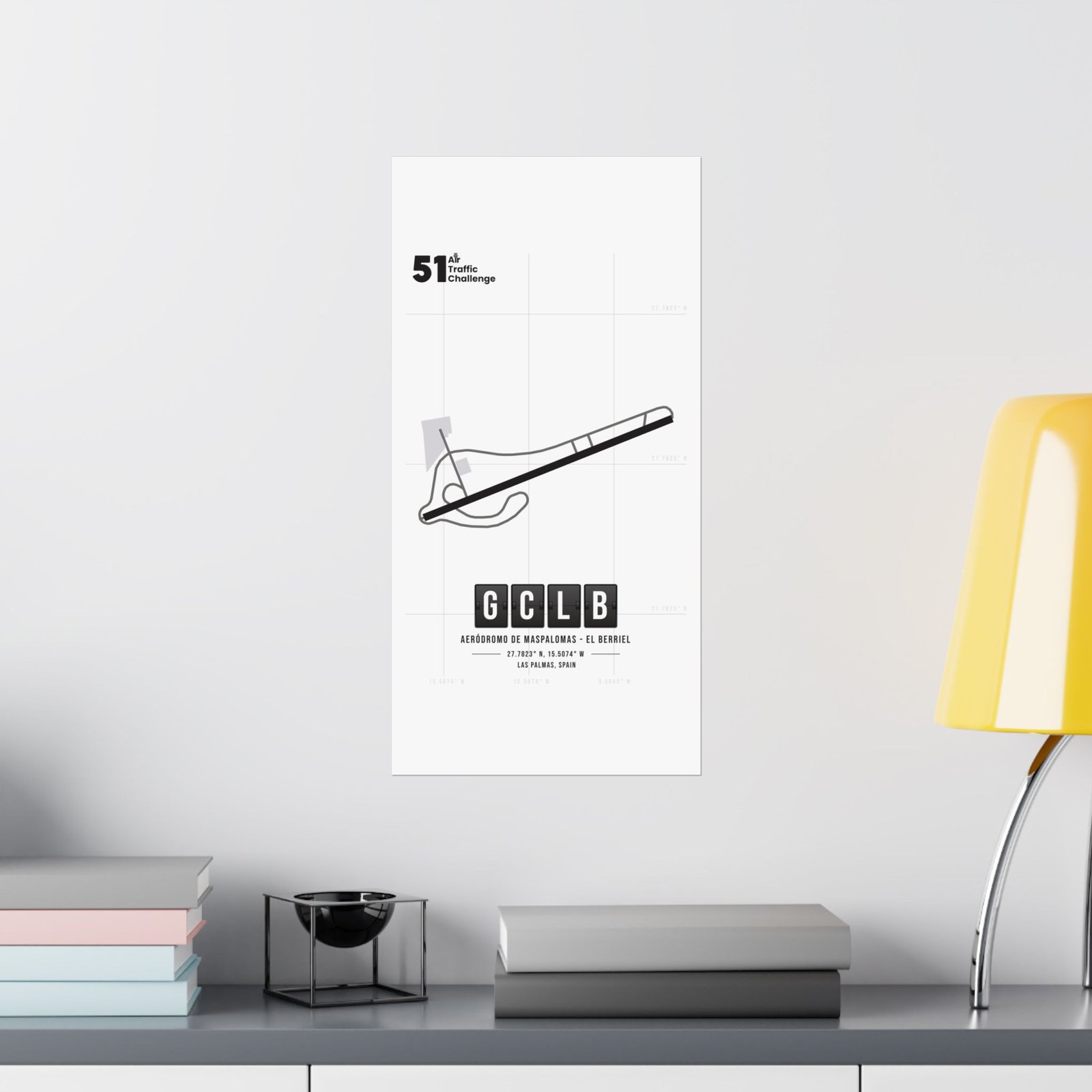 GCLB Airport Matte Vertical Posters - 51ATC - Imagen 160