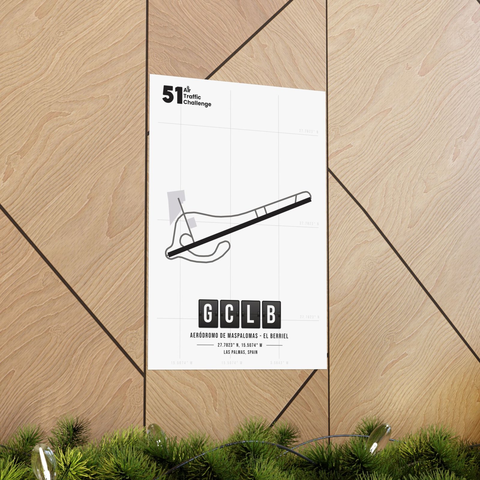 GCLB Airport Matte Vertical Posters - 51ATC - Imagen 173