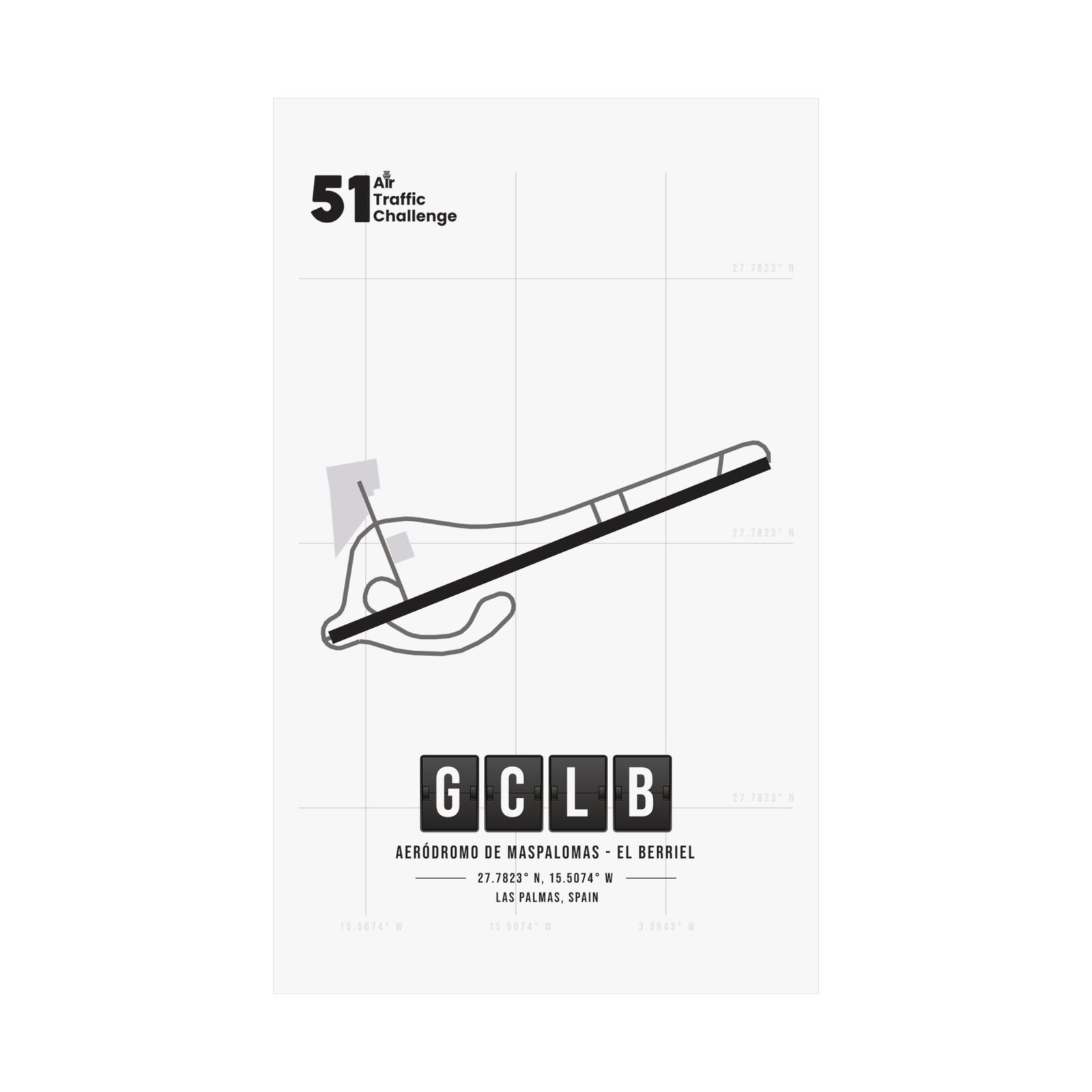 GCLB Airport Matte Vertical Posters - 51ATC - Imagen 186