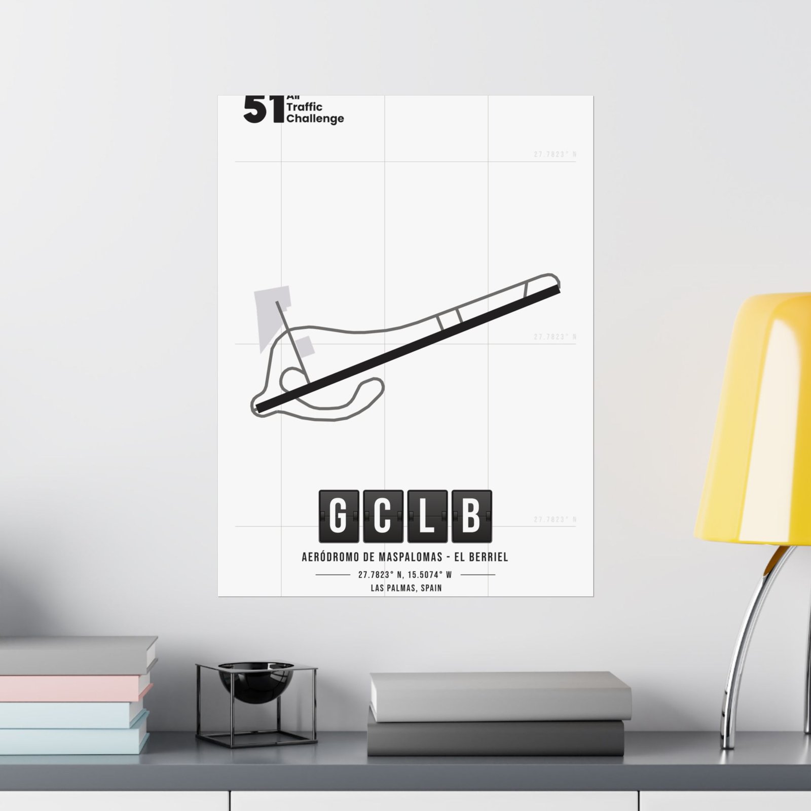 GCLB Airport Matte Vertical Posters - 51ATC - Imagen 40