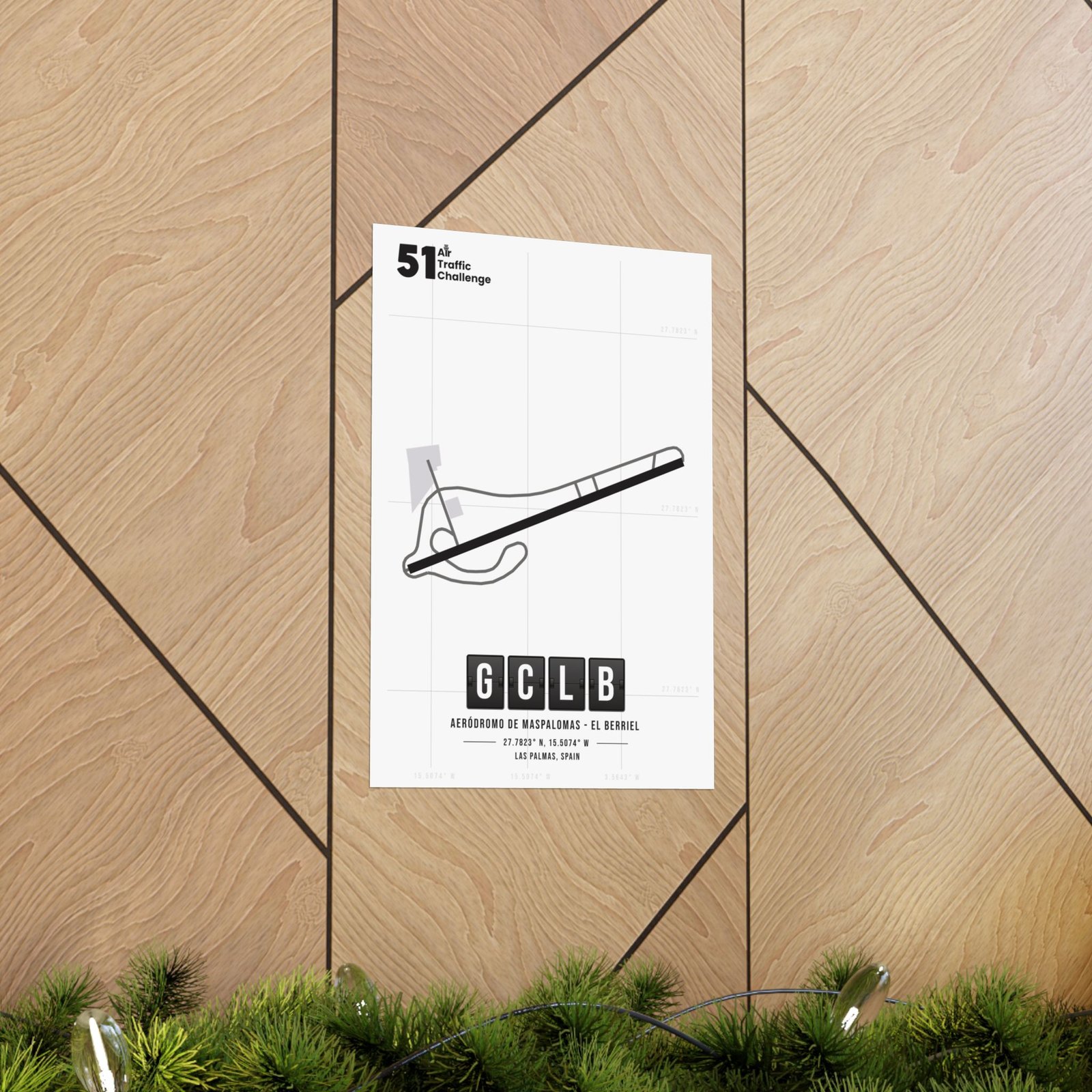 GCLB Airport Matte Vertical Posters - 51ATC - Imagen 141