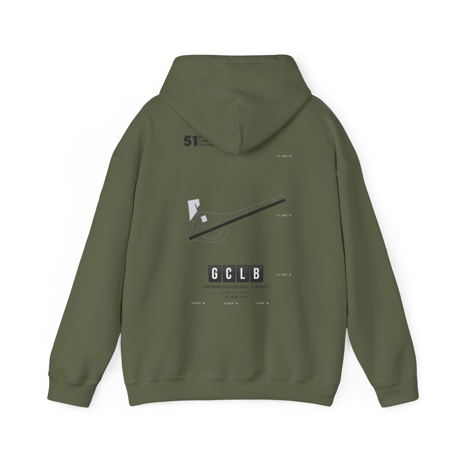 GCLB Airport - Unisex Heavy Blend™ Hooded Sweatshirt - 51ATC - Imagen 67