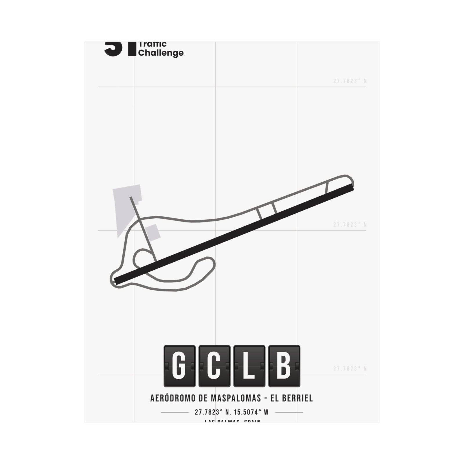 GCLB Airport Matte Vertical Posters - 51ATC - Imagen 178