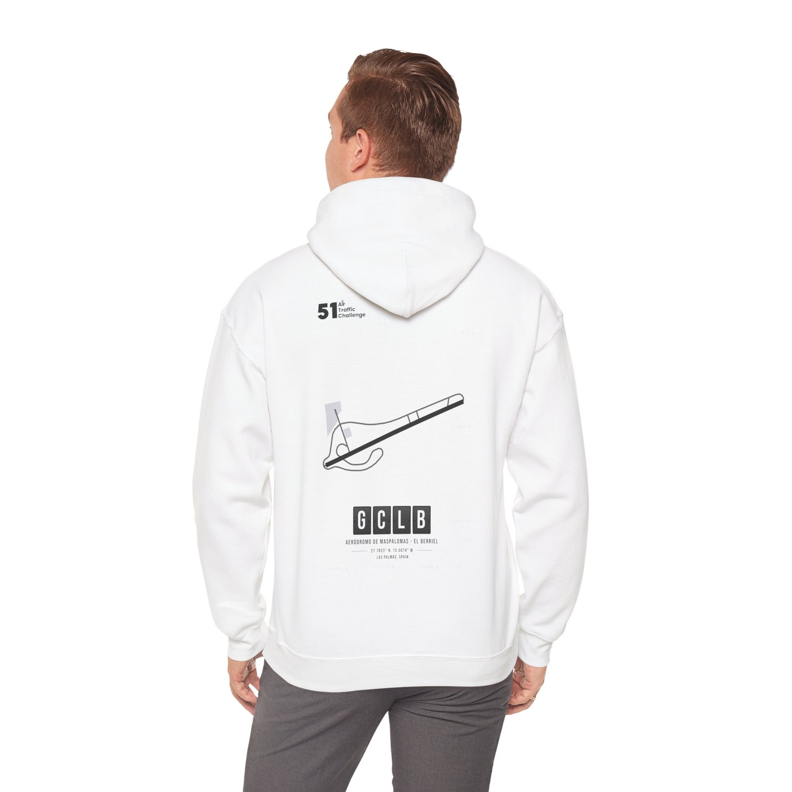 GCLB Airport - Unisex Heavy Blend™ Hooded Sweatshirt - 51ATC - Imagen 10