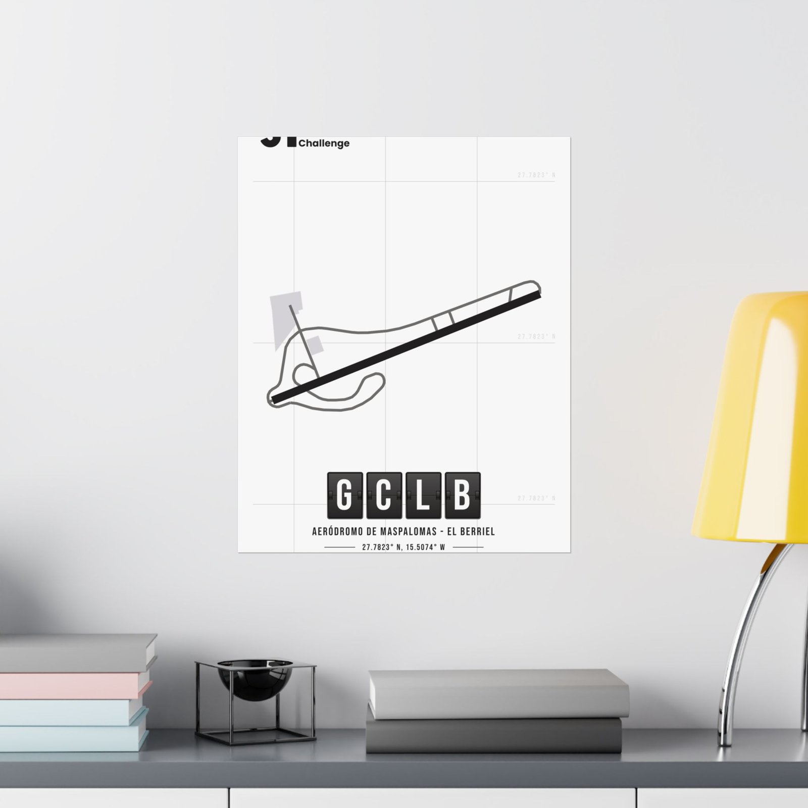 GCLB Airport Matte Vertical Posters - 51ATC - Imagen 32