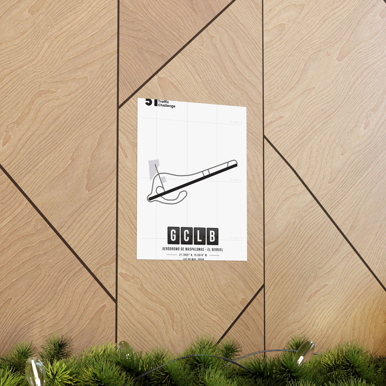 GCLB Airport Matte Vertical Posters - 51ATC - Imagen 125