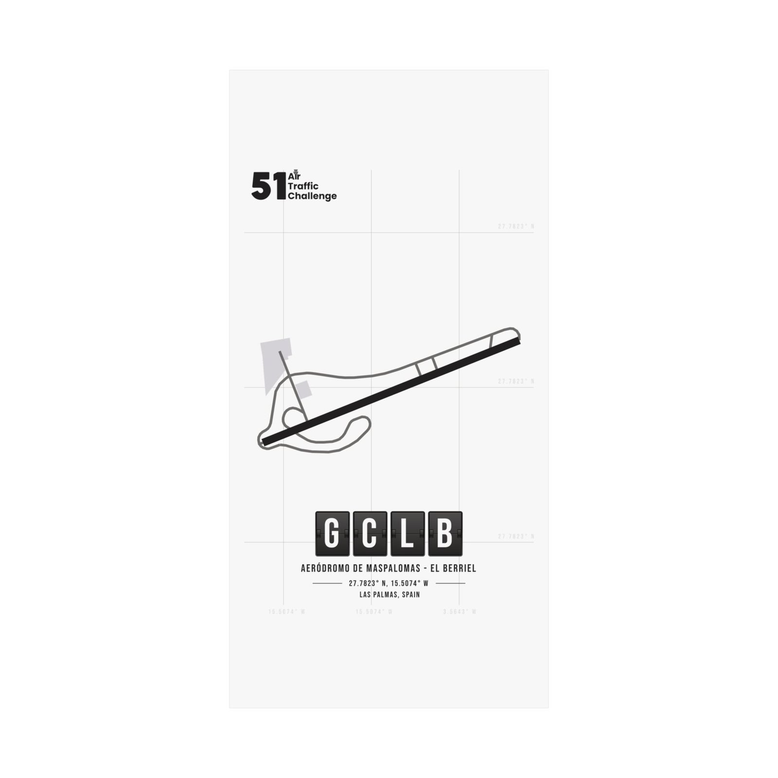 GCLB Airport Matte Vertical Posters - 51ATC - Imagen 226