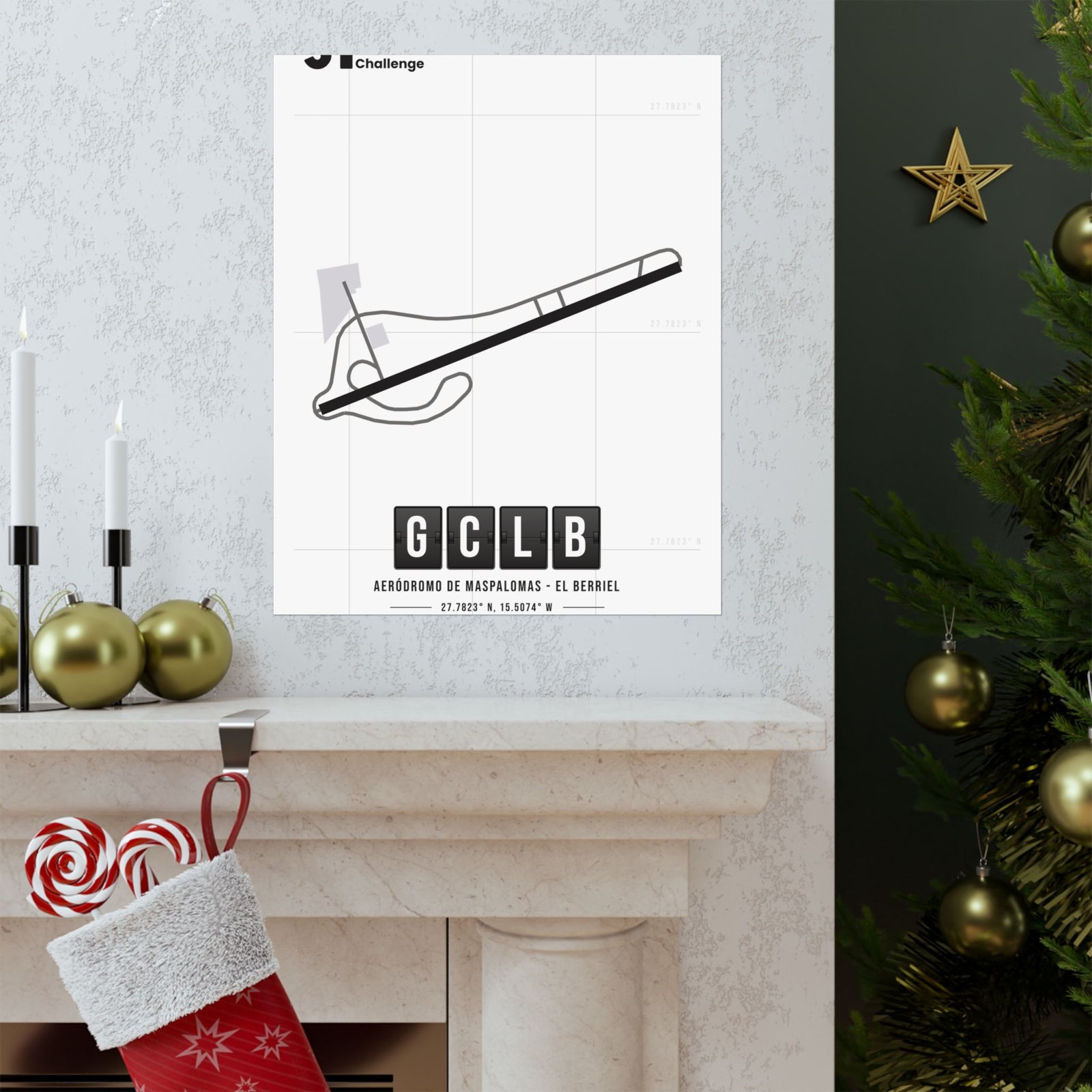 GCLB Airport Matte Vertical Posters - 51ATC - Imagen 31