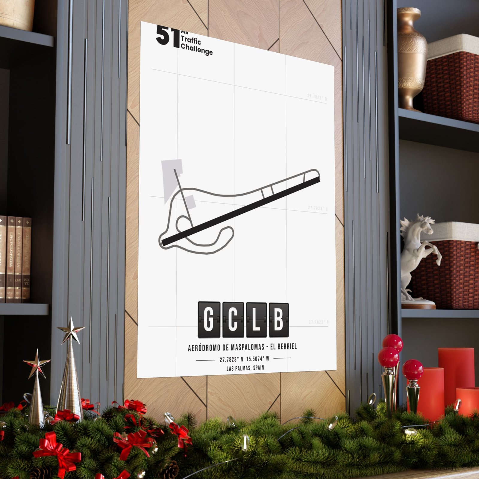 GCLB Airport Matte Vertical Posters - 51ATC - Imagen 293