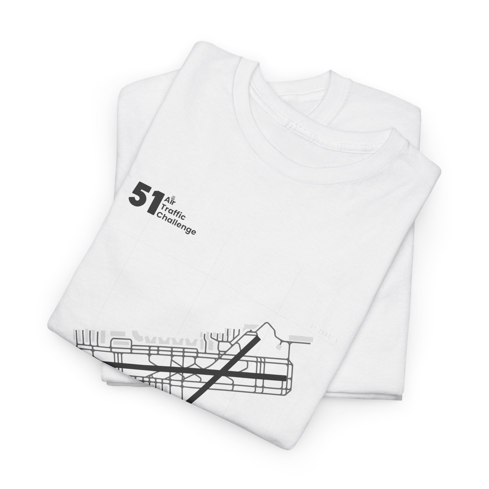 LEBL (Barcelona) Airport - Unisex Heavy Cotton Tee - 51ATC - Imagen 5