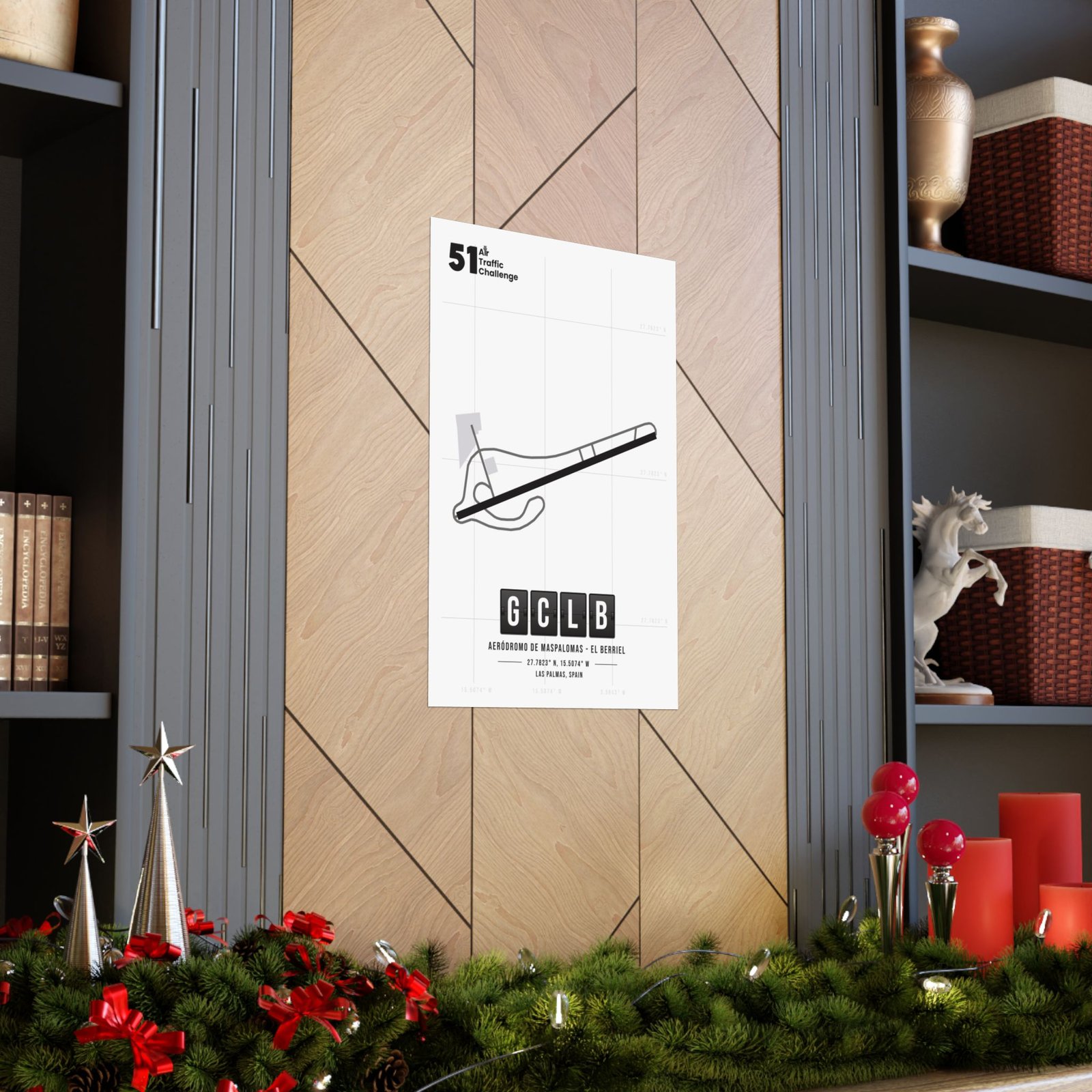 GCLB Airport Matte Vertical Posters - 51ATC - Imagen 45