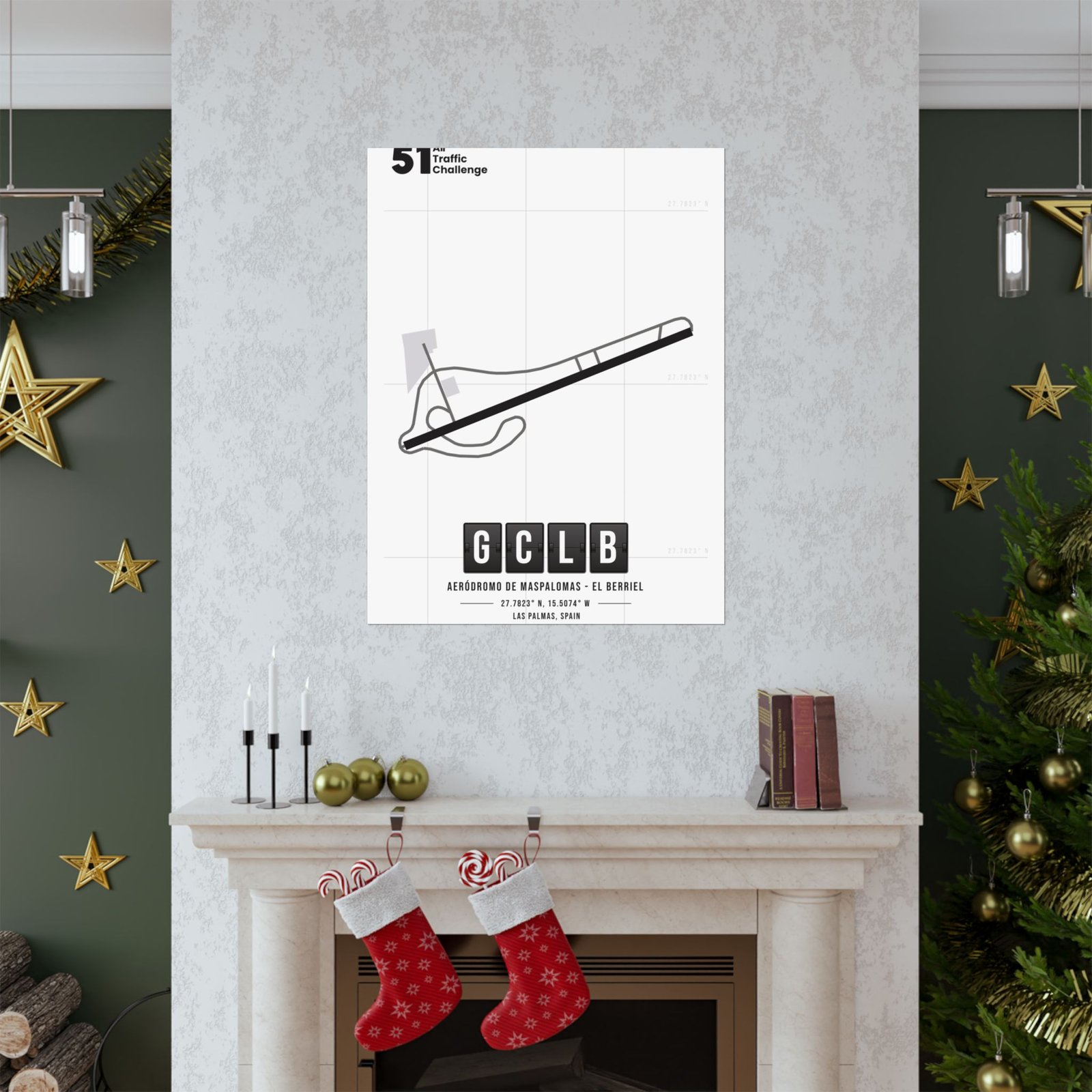 GCLB Airport Matte Vertical Posters - 51ATC - Imagen 95