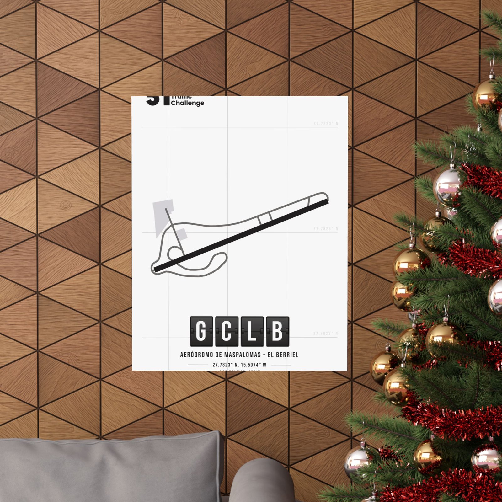 GCLB Airport Matte Vertical Posters - 51ATC - Imagen 236