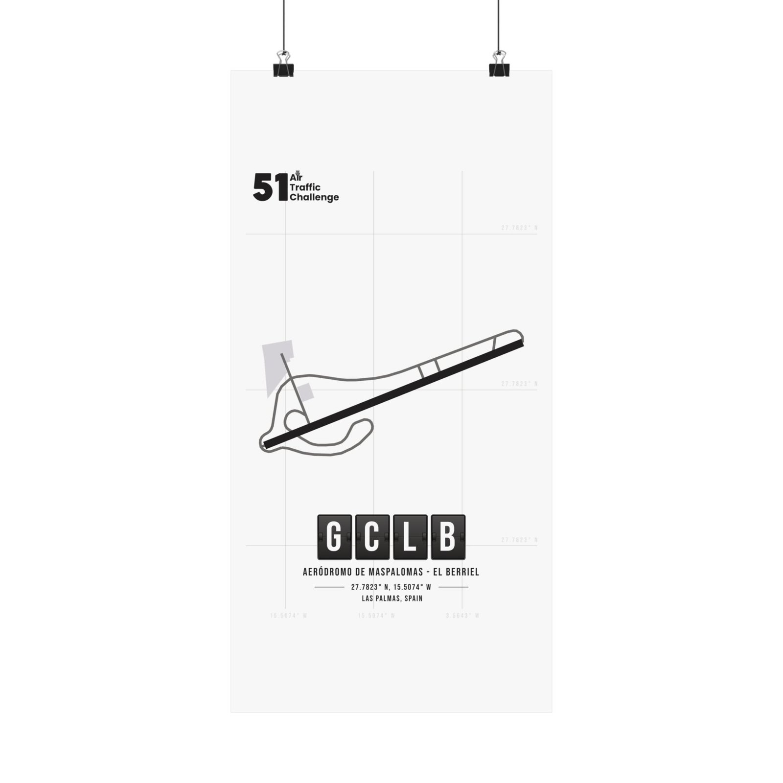 GCLB Airport Matte Vertical Posters - 51ATC - Imagen 153