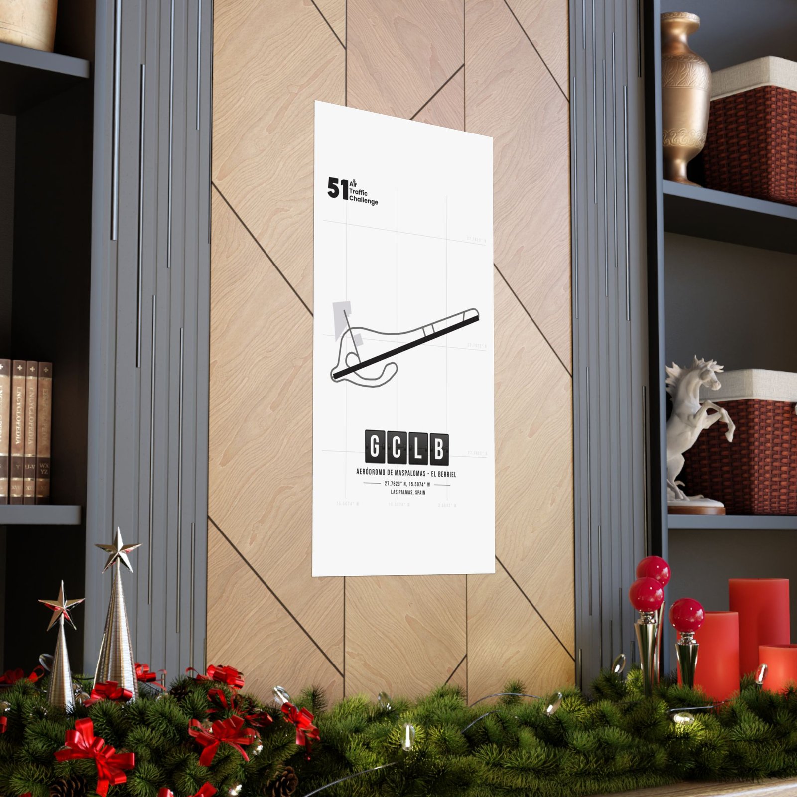 GCLB Airport Matte Vertical Posters - 51ATC - Imagen 229