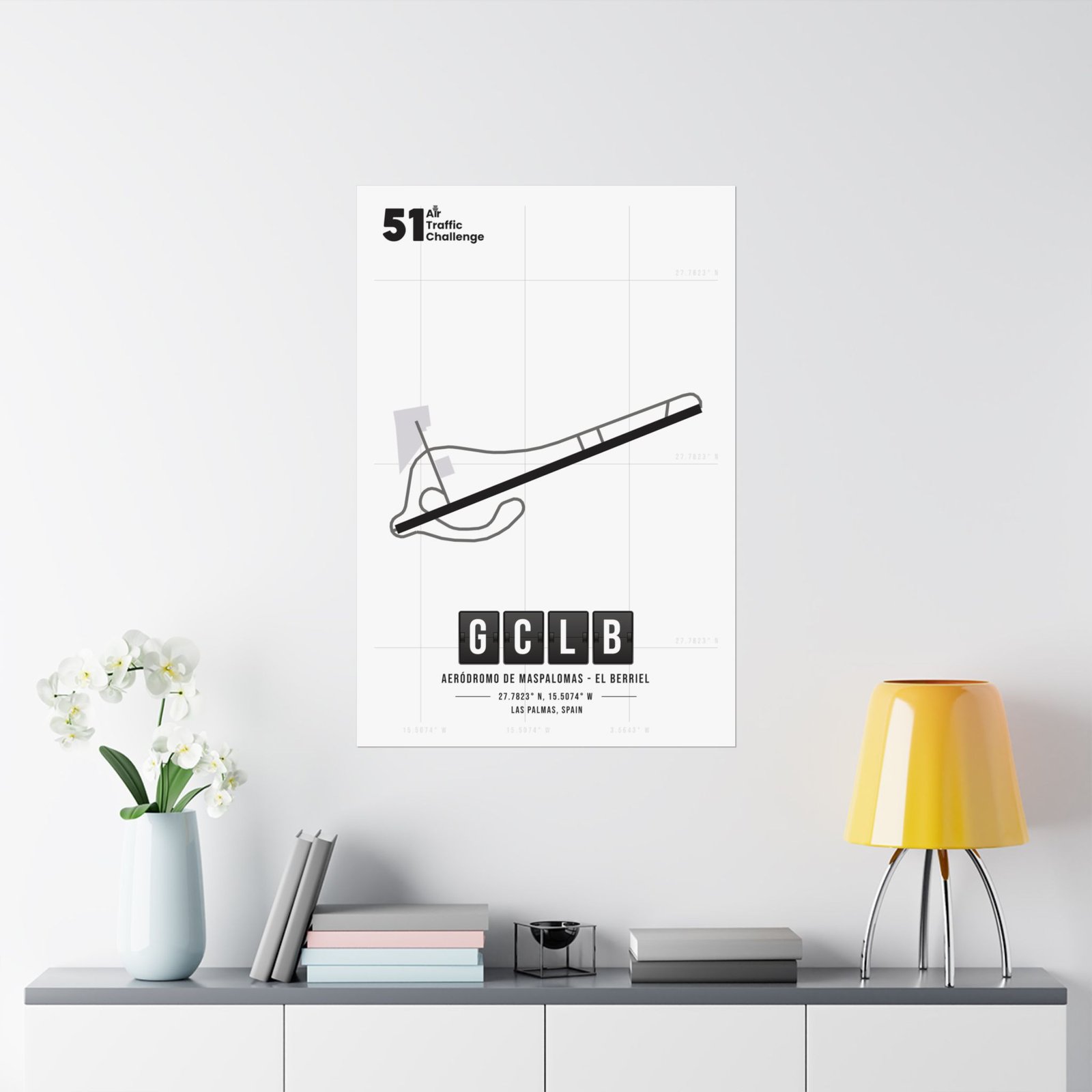 GCLB Airport Matte Vertical Posters - 51ATC - Imagen 288