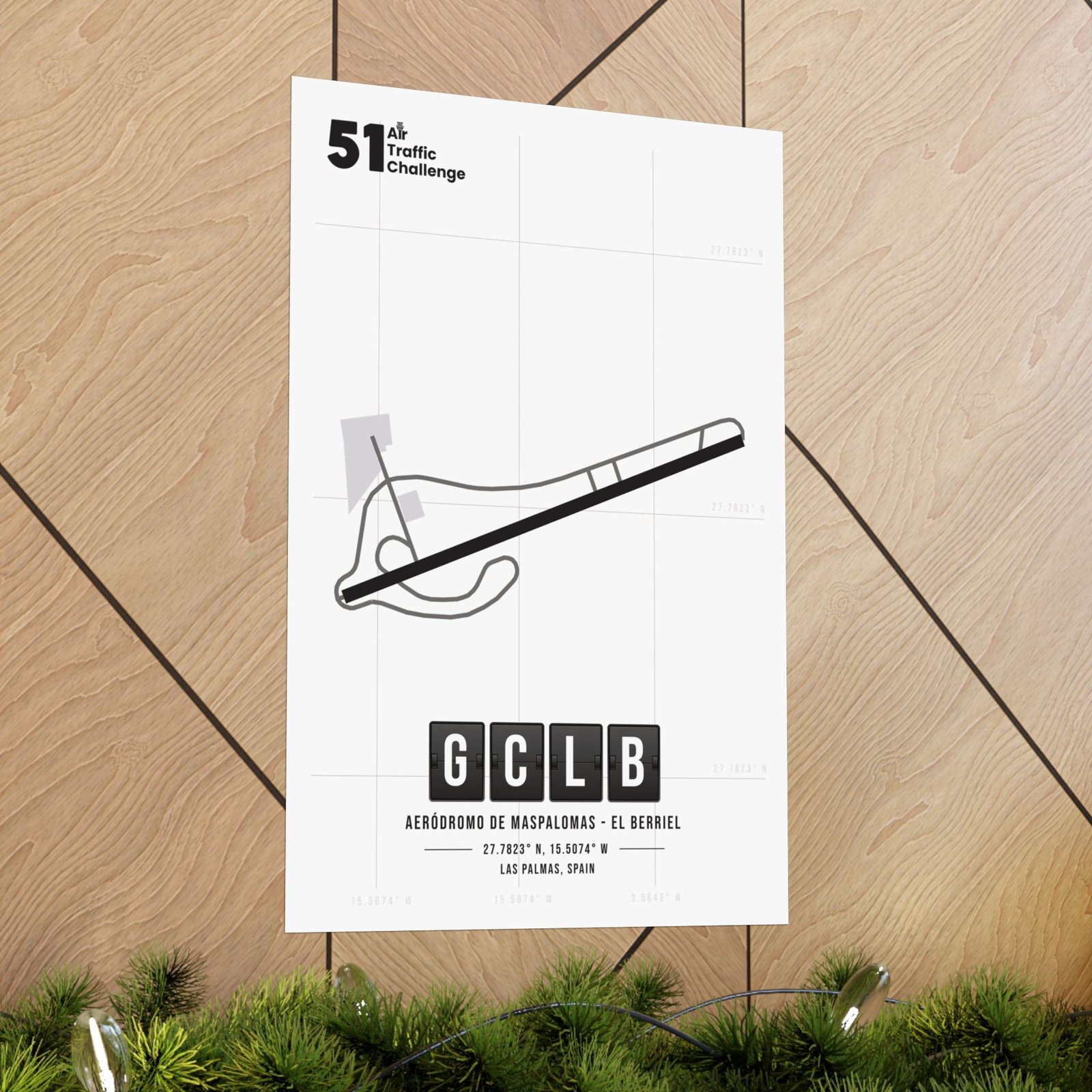 GCLB Airport Matte Vertical Posters - 51ATC - Imagen 77