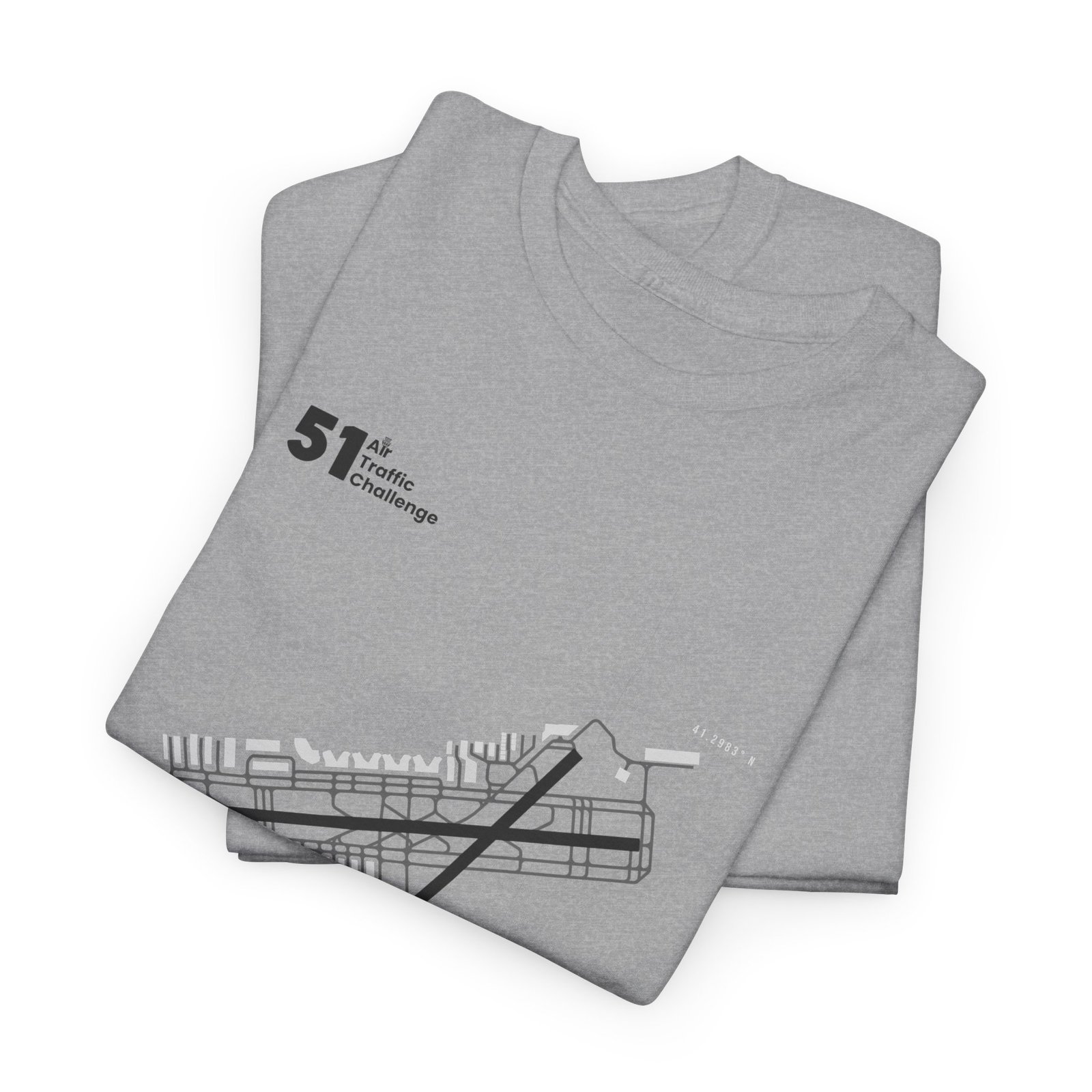 LEBL (Barcelona) Airport - Unisex Heavy Cotton Tee - 51ATC - Imagen 86