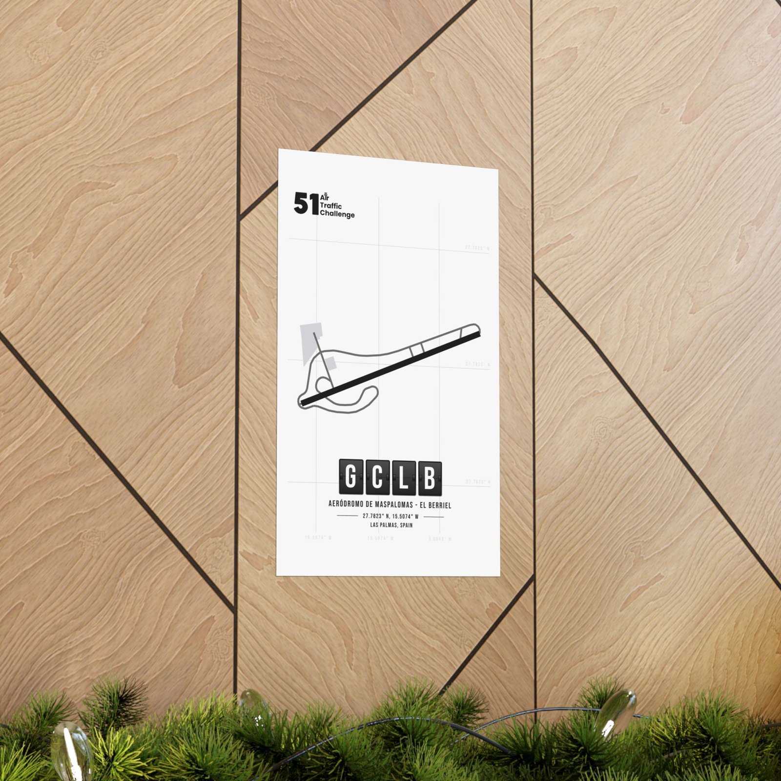 GCLB Airport Matte Vertical Posters - 51ATC - Imagen 133