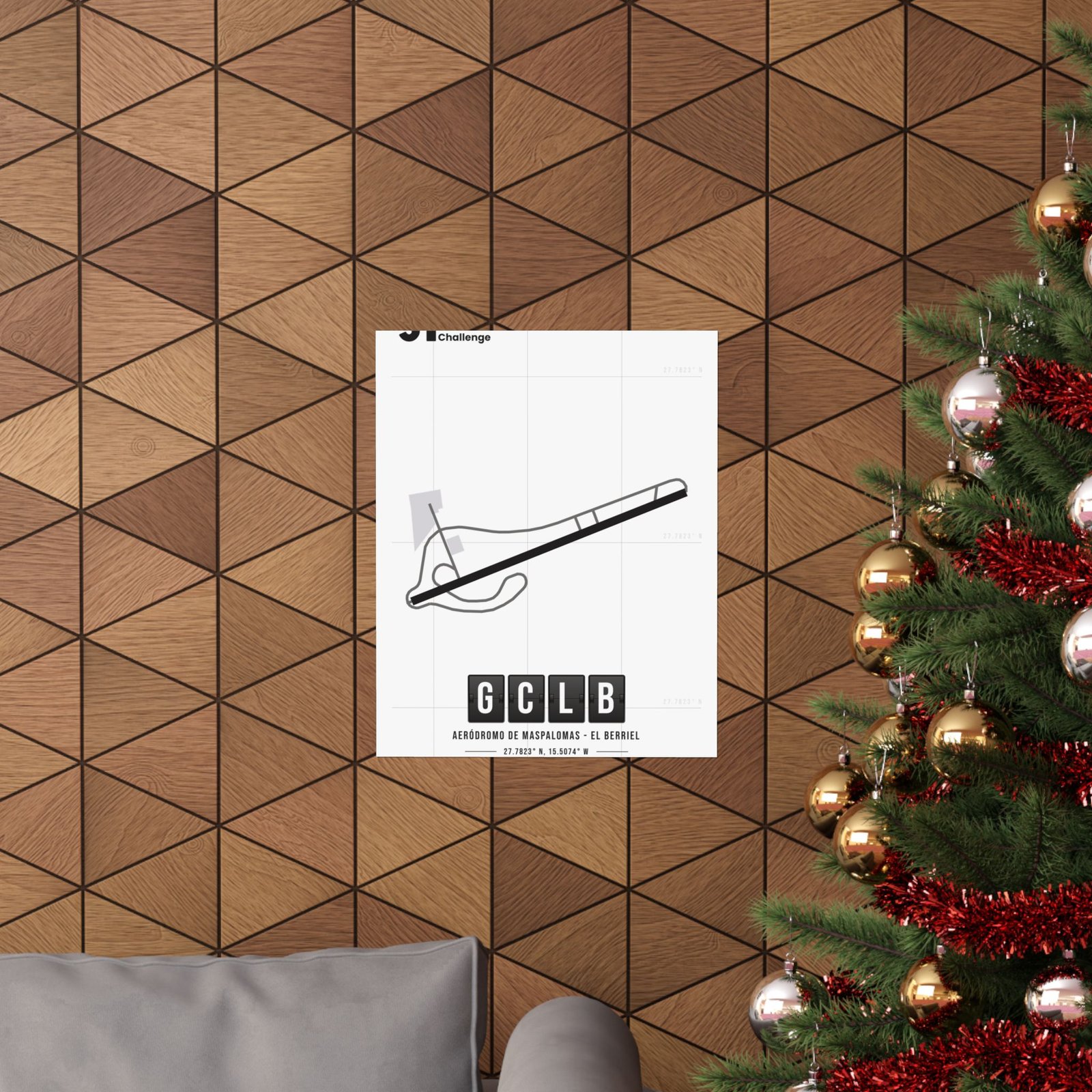 GCLB Airport Matte Vertical Posters - 51ATC - Imagen 28