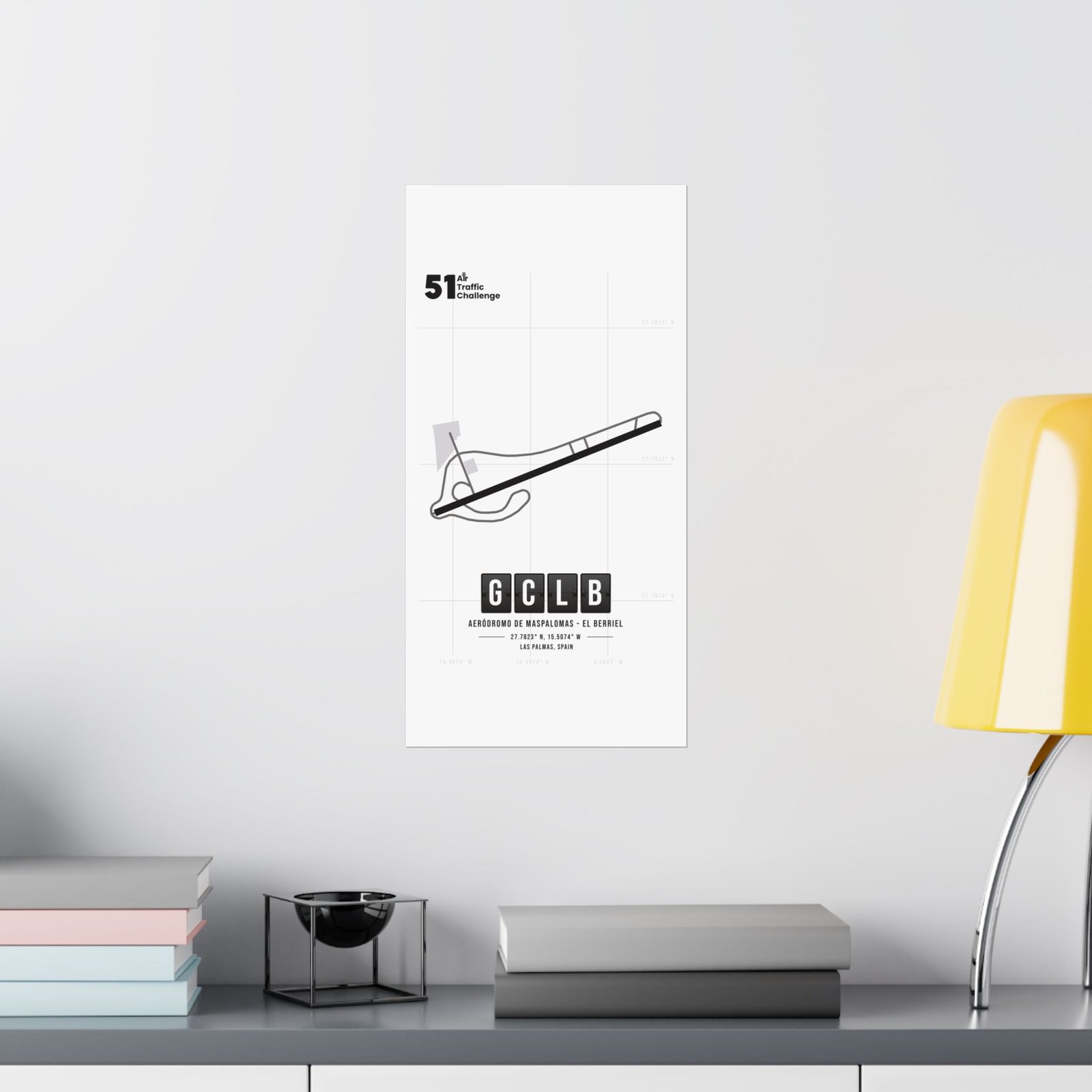 GCLB Airport Matte Vertical Posters - 51ATC - Imagen 64