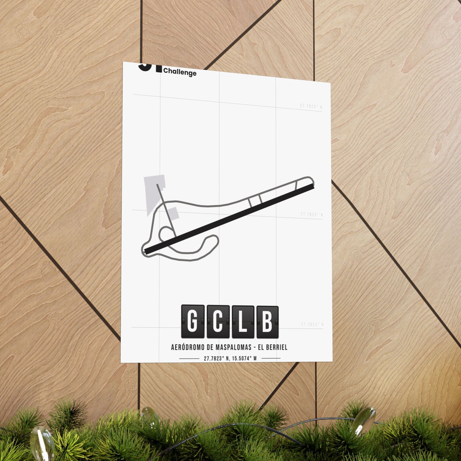 GCLB Airport Matte Vertical Posters - 51ATC - Imagen 29