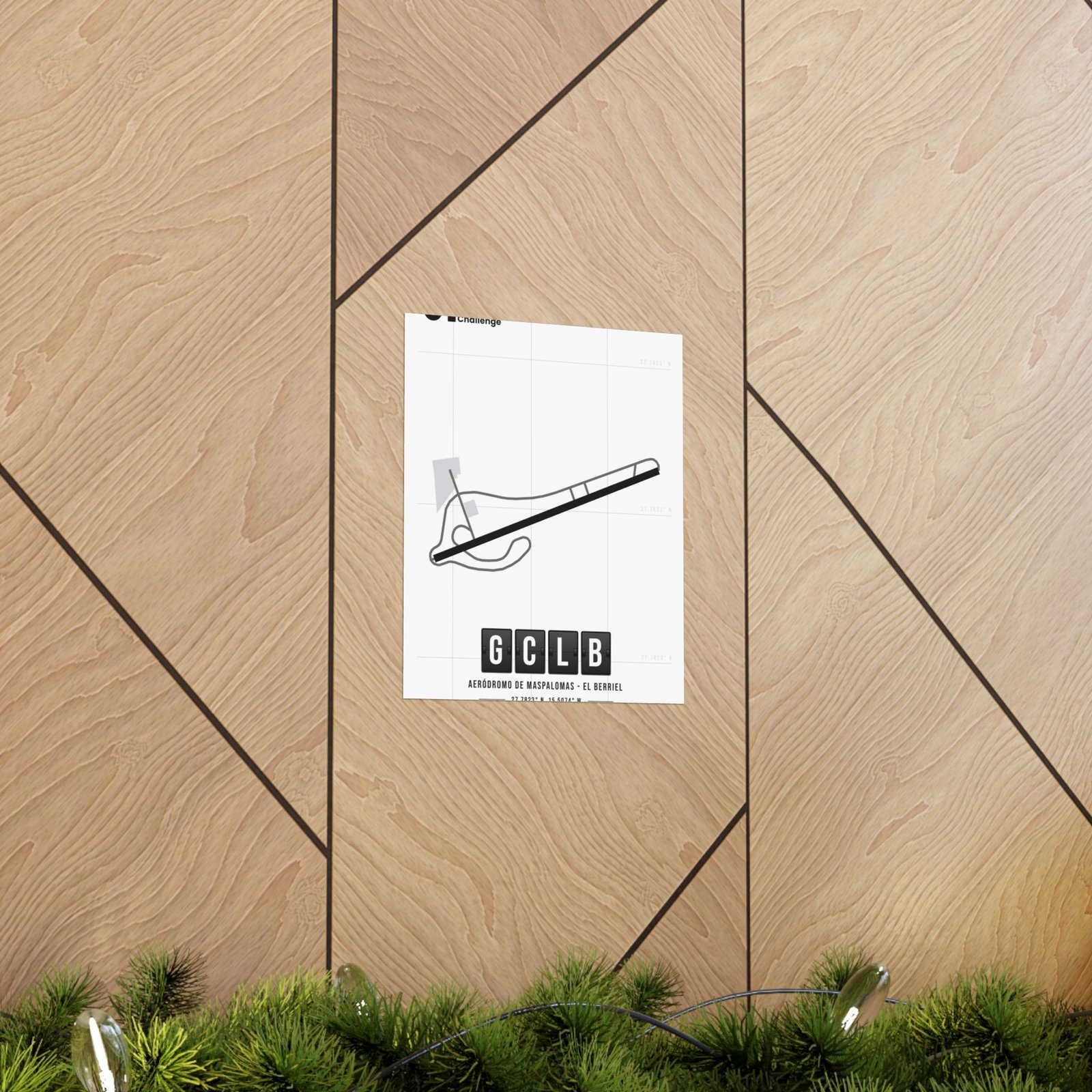 GCLB Airport Matte Vertical Posters - 51ATC - Imagen 53