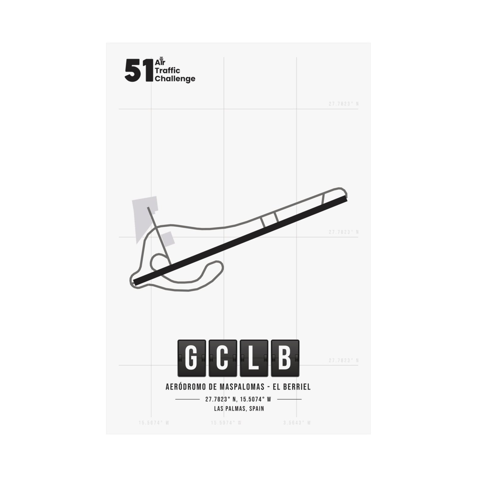 GCLB Airport Matte Vertical Posters - 51ATC - Imagen 282