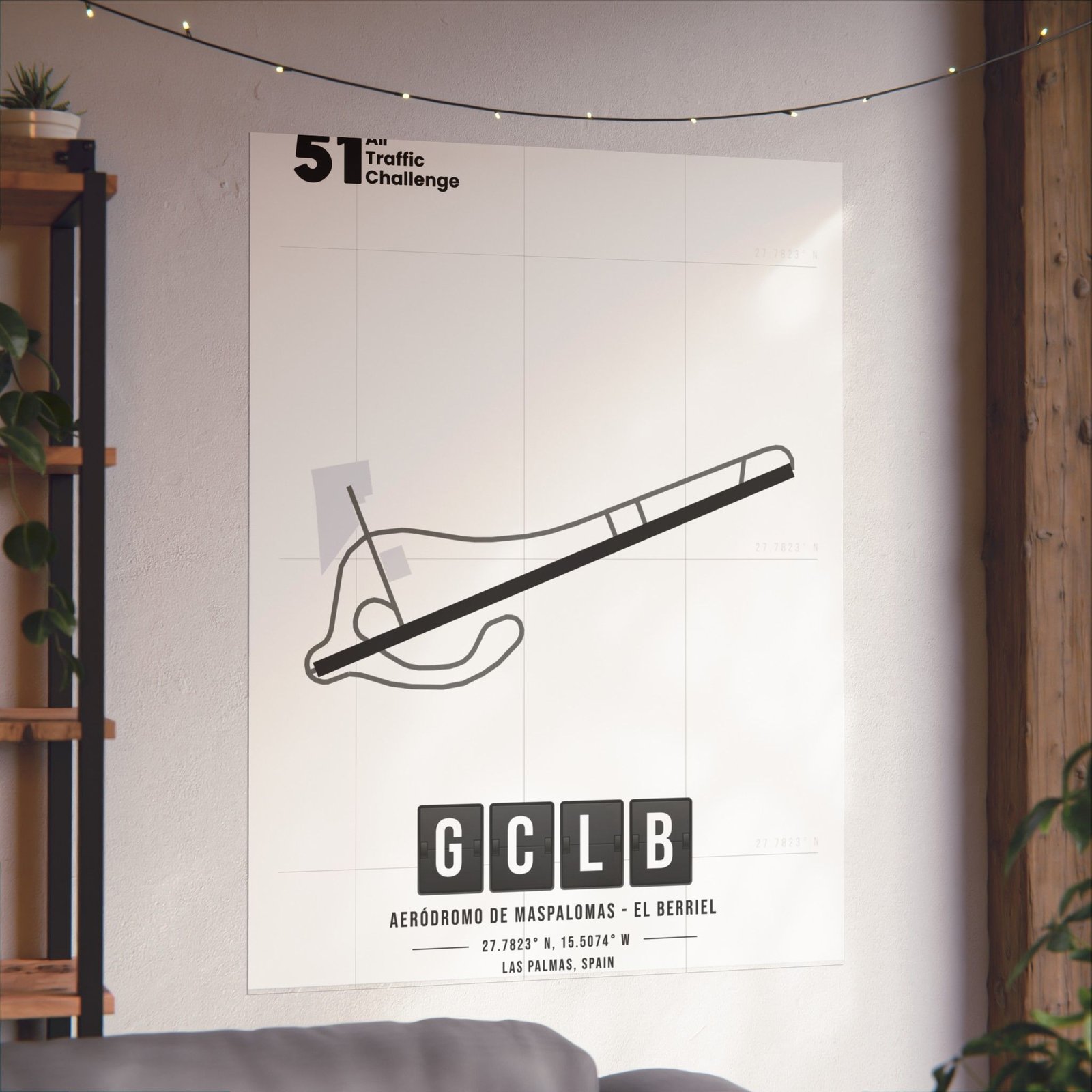 GCLB Airport Matte Vertical Posters - 51ATC - Imagen 294