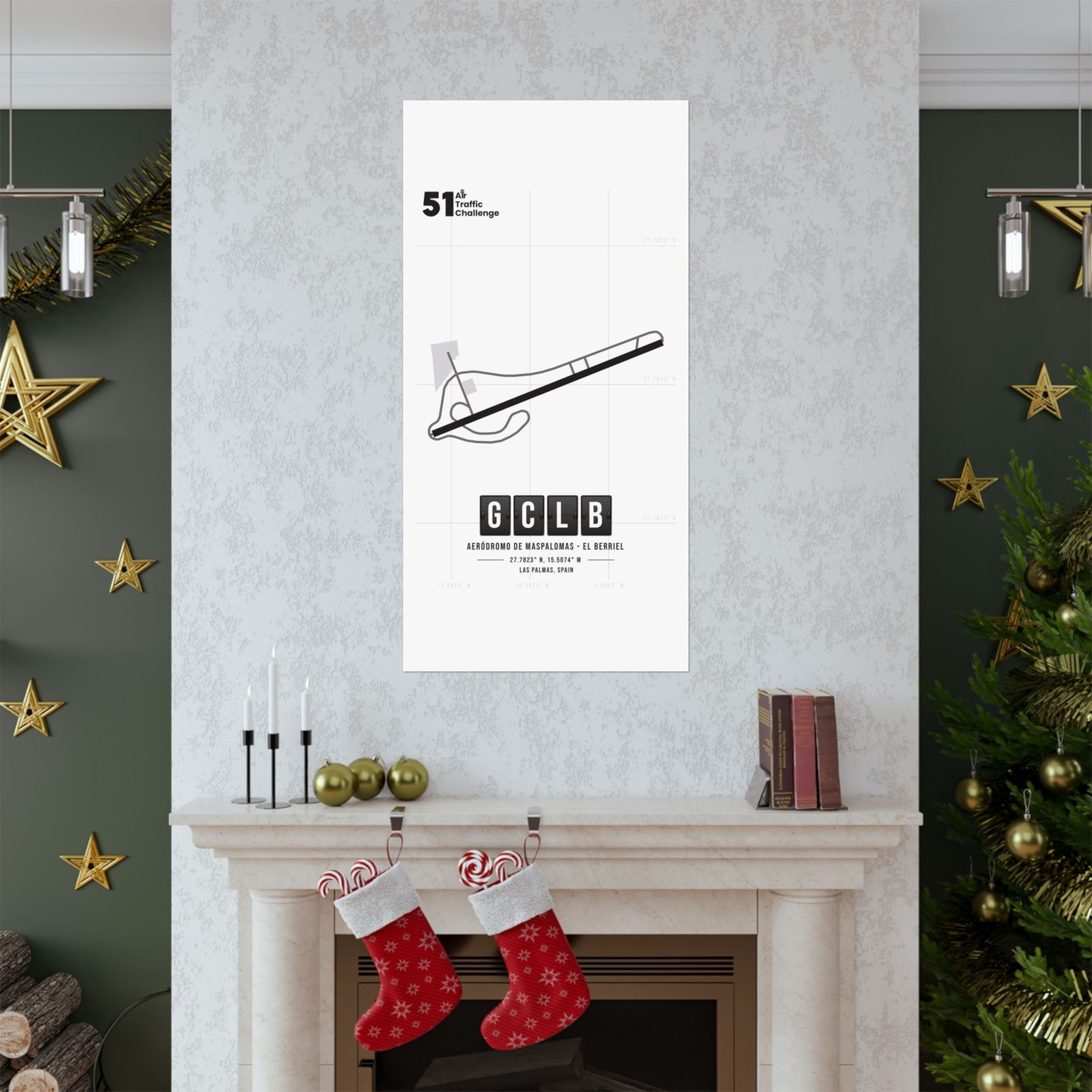 GCLB Airport Matte Vertical Posters - 51ATC - Imagen 279