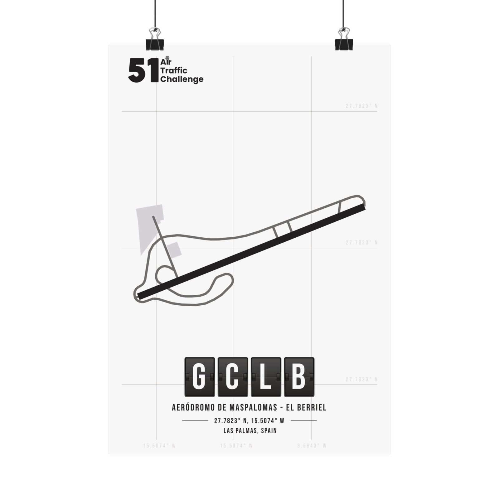 GCLB Airport Matte Vertical Posters - 51ATC - Imagen 137
