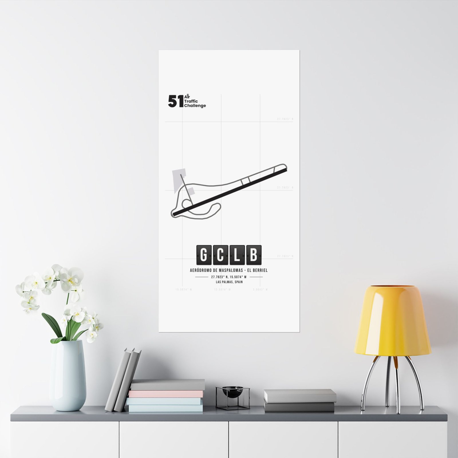 GCLB Airport Matte Vertical Posters - 51ATC - Imagen 280