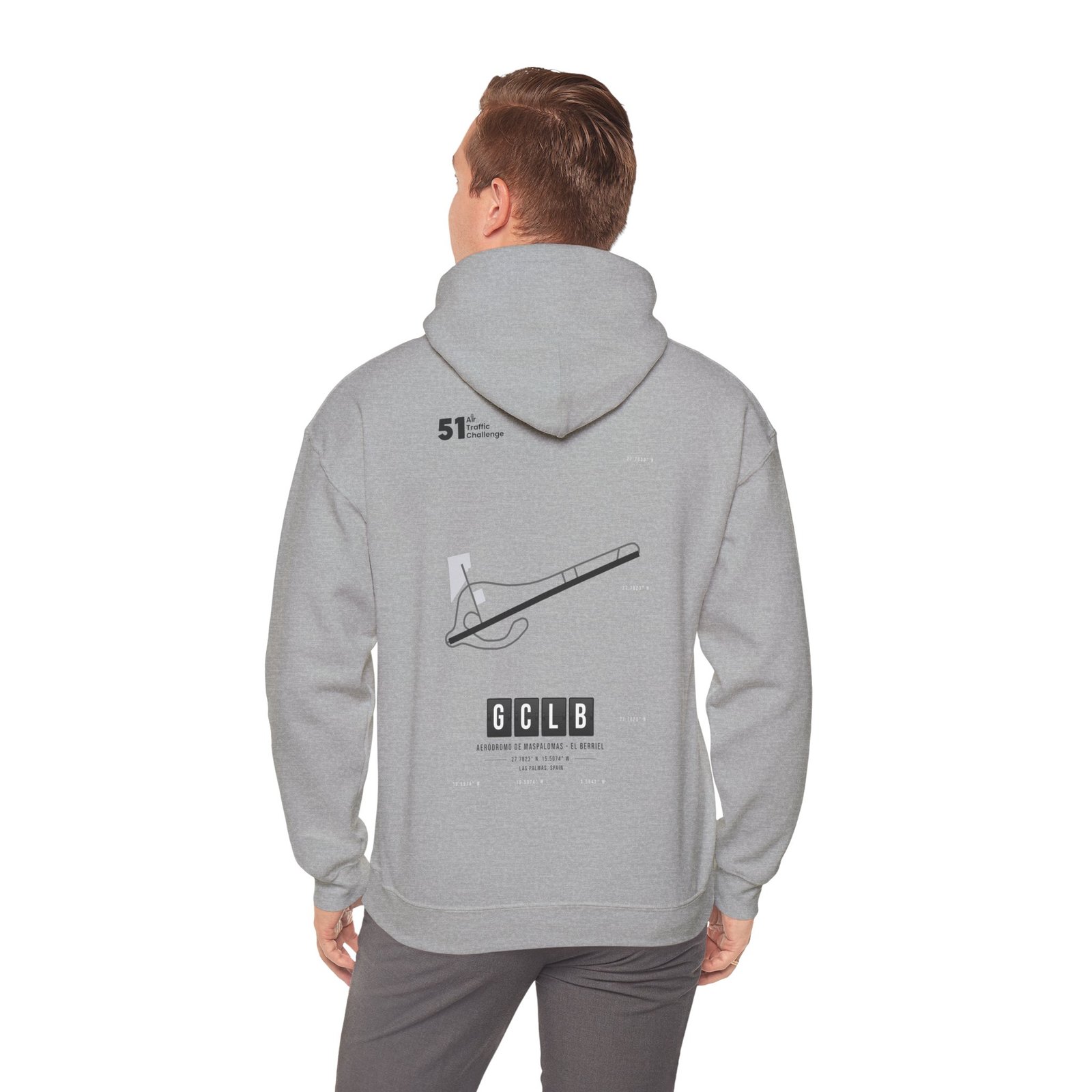 GCLB Airport - Unisex Heavy Blend™ Hooded Sweatshirt - 51ATC - Imagen 36
