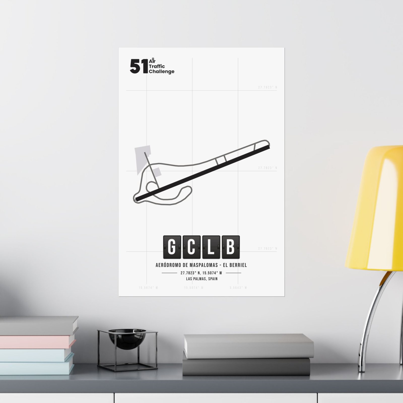 GCLB Airport Matte Vertical Posters - 51ATC - Imagen 80