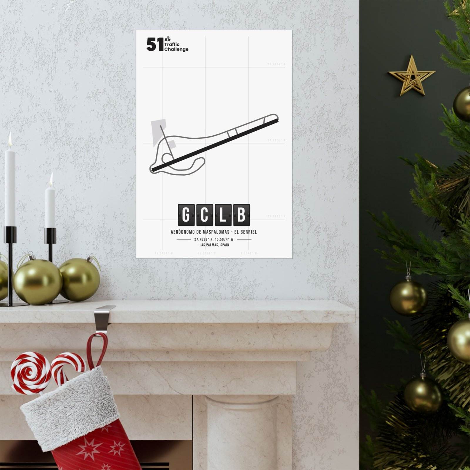 GCLB Airport Matte Vertical Posters - 51ATC - Imagen 175