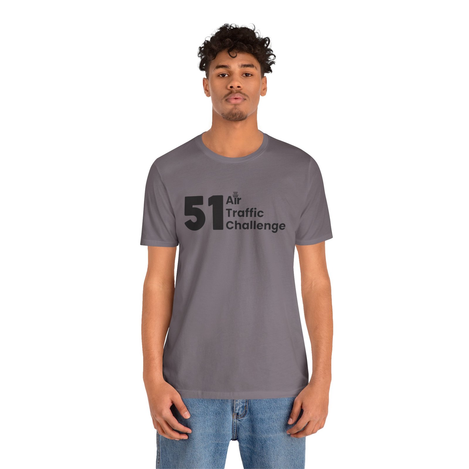 Unisex 51ATC Challenge Short Sleeve: Mastering the Skies Tee - Imagen 360