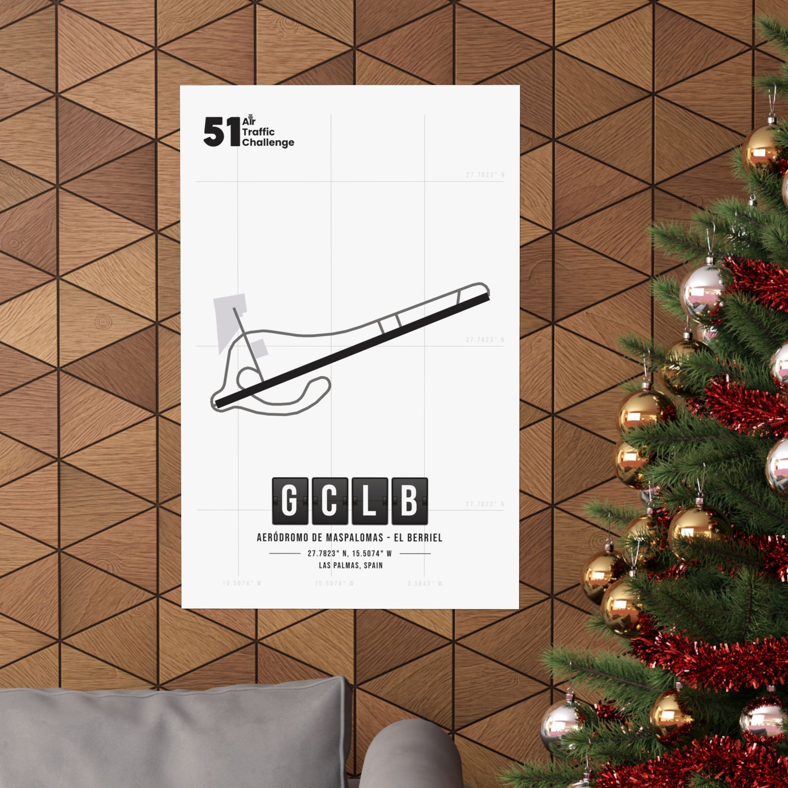 GCLB Airport Matte Vertical Posters - 51ATC - Imagen 252