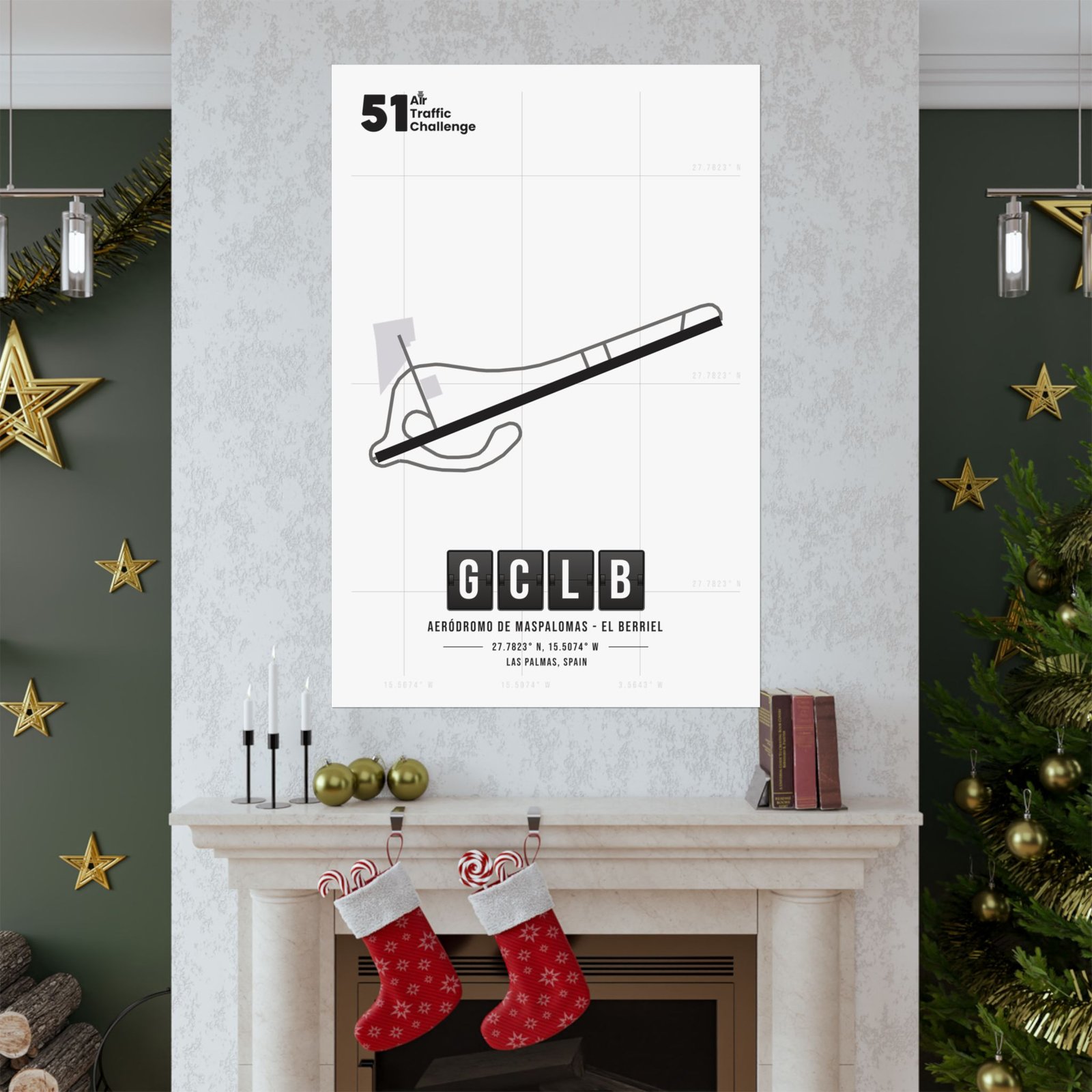 GCLB Airport Matte Vertical Posters - 51ATC - Imagen 303