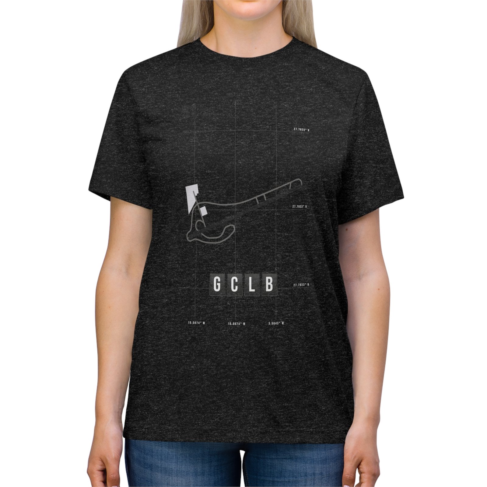 GCLB Airport - Unisex Triblend Tee - 51ATC - Imagen 15
