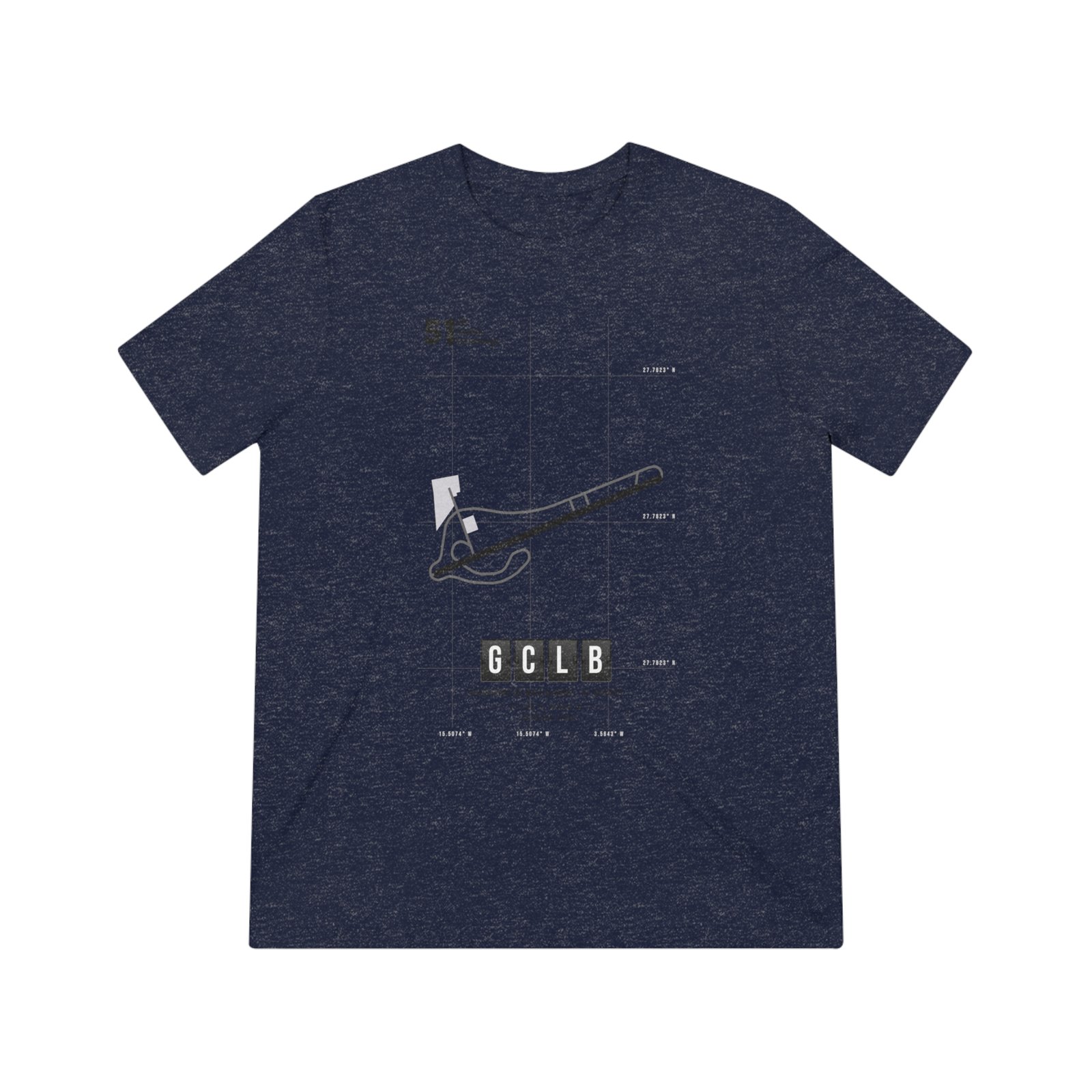 GCLB Airport - Unisex Triblend Tee - 51ATC