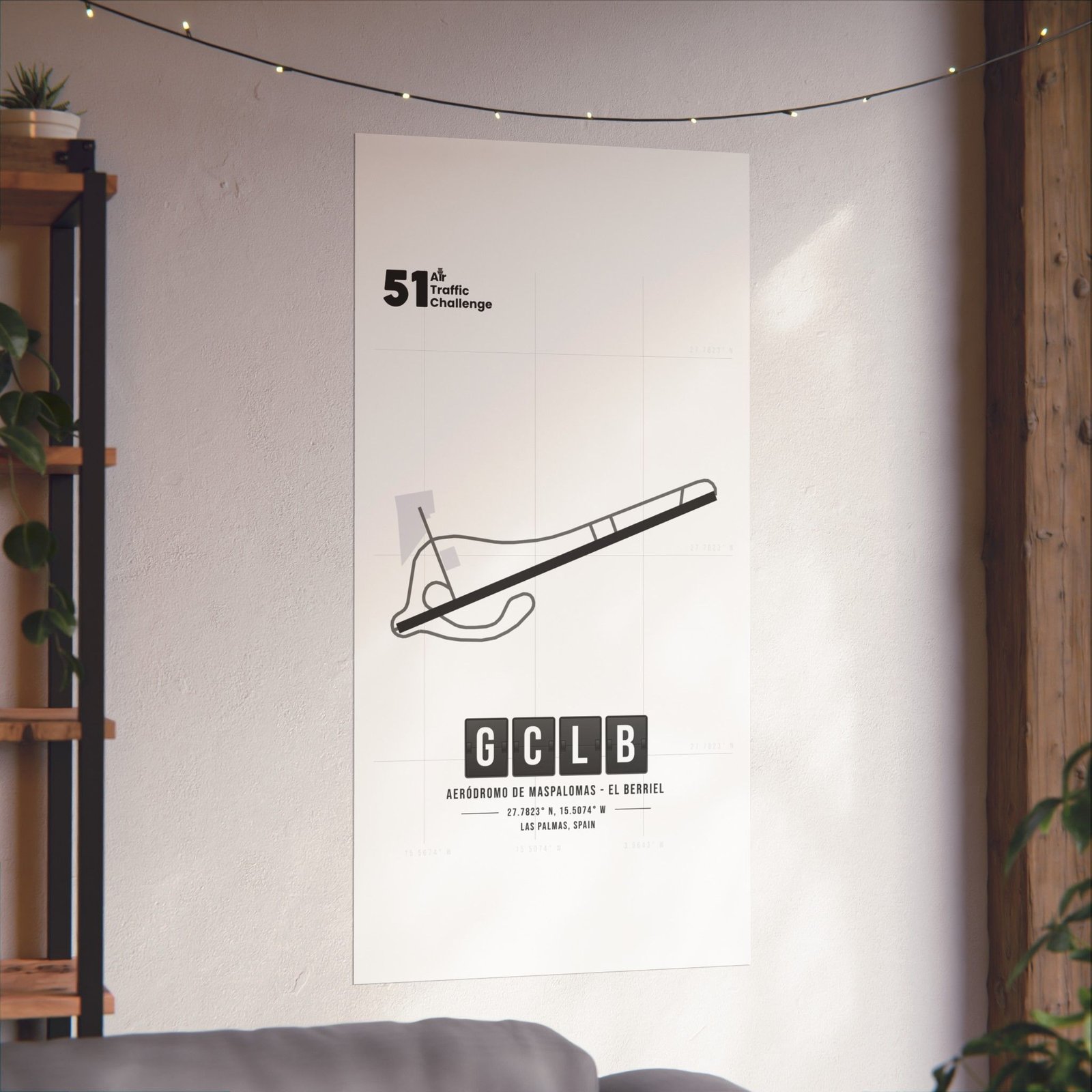 GCLB Airport Matte Vertical Posters - 51ATC - Imagen 278